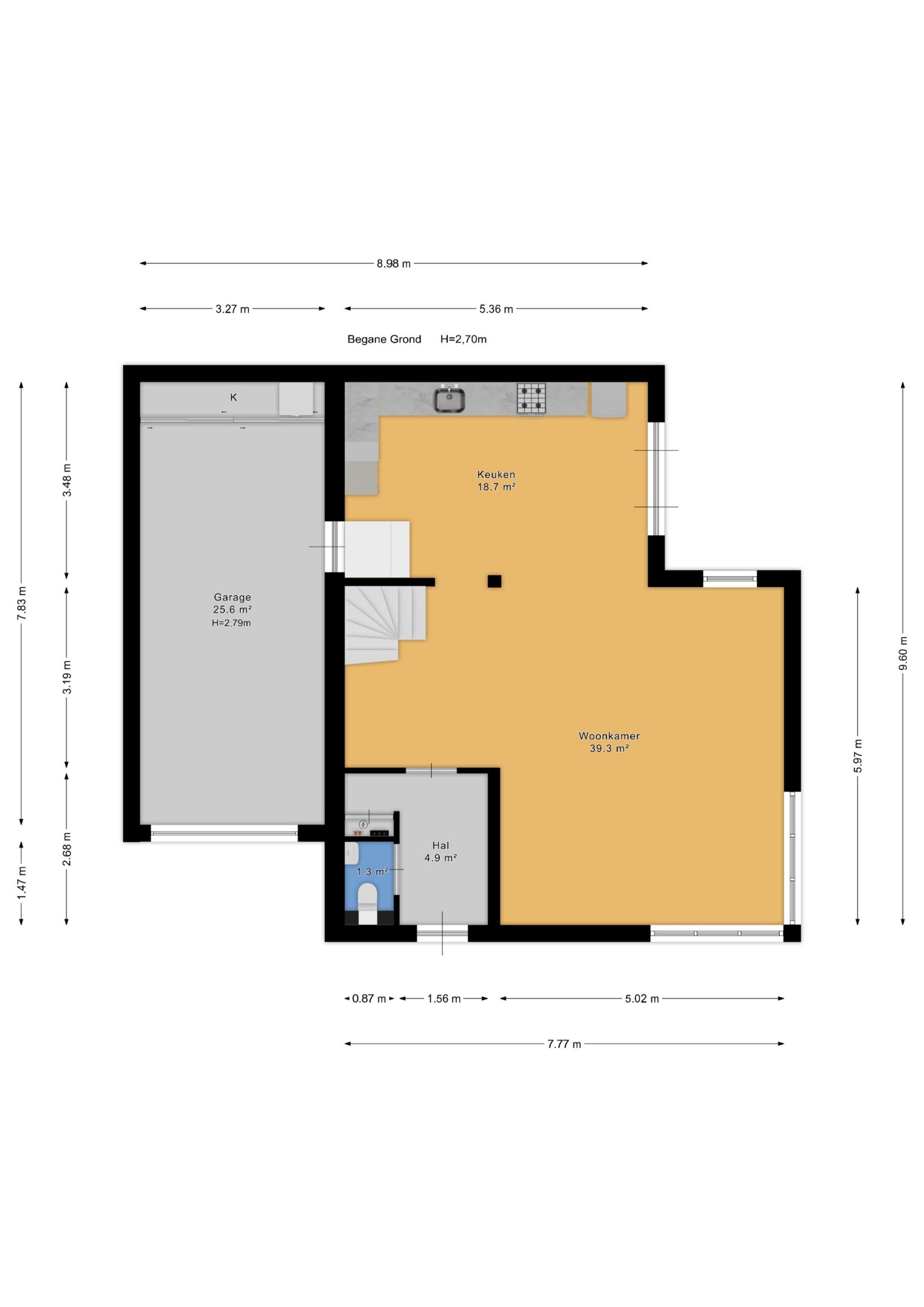 Plattegrond 1 van Zuster Gerarduslaan 46