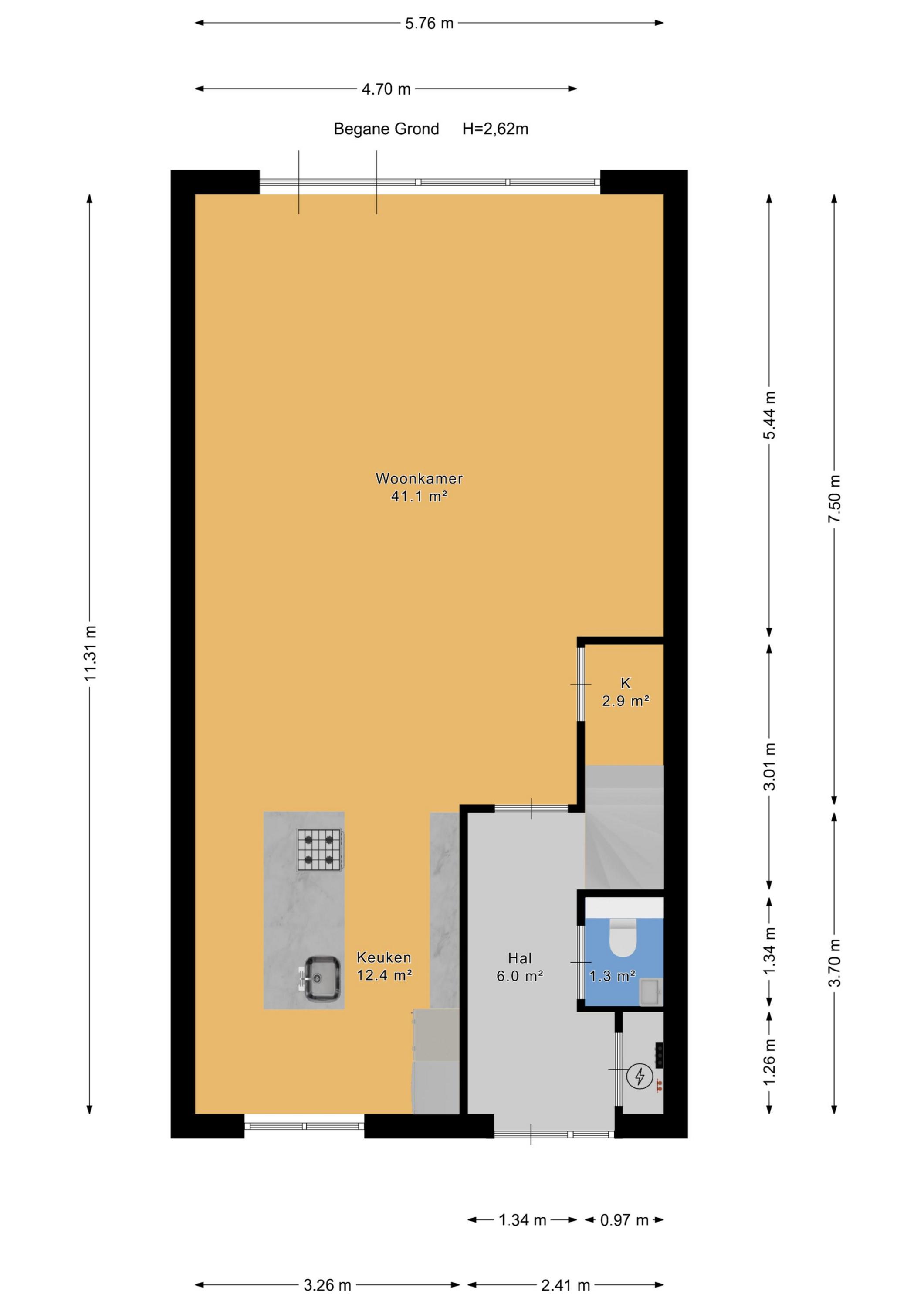 Plattegrond 1 van Boomkruiperzoom 8