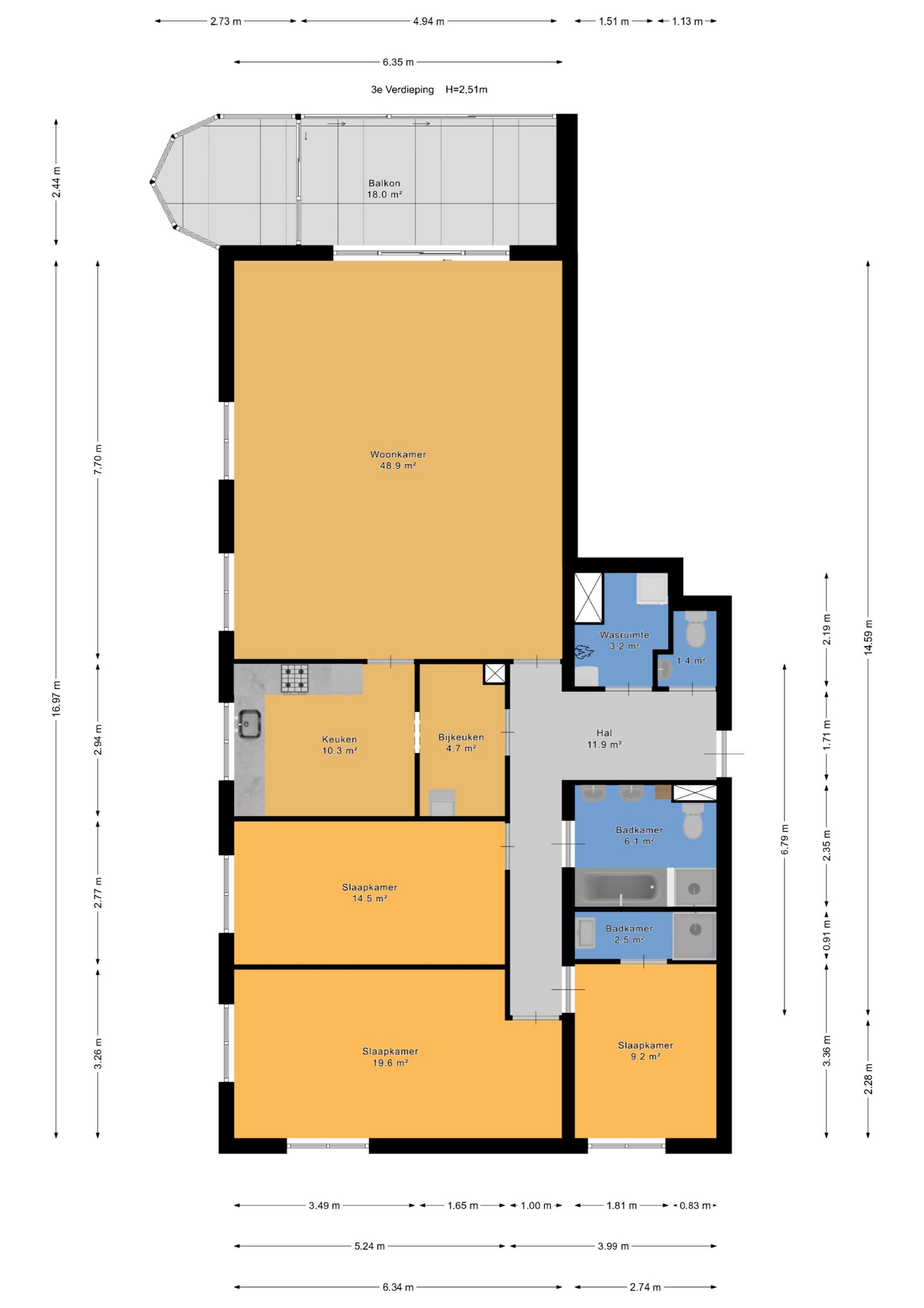 Plattegrond 1 van Ridderspoor 56