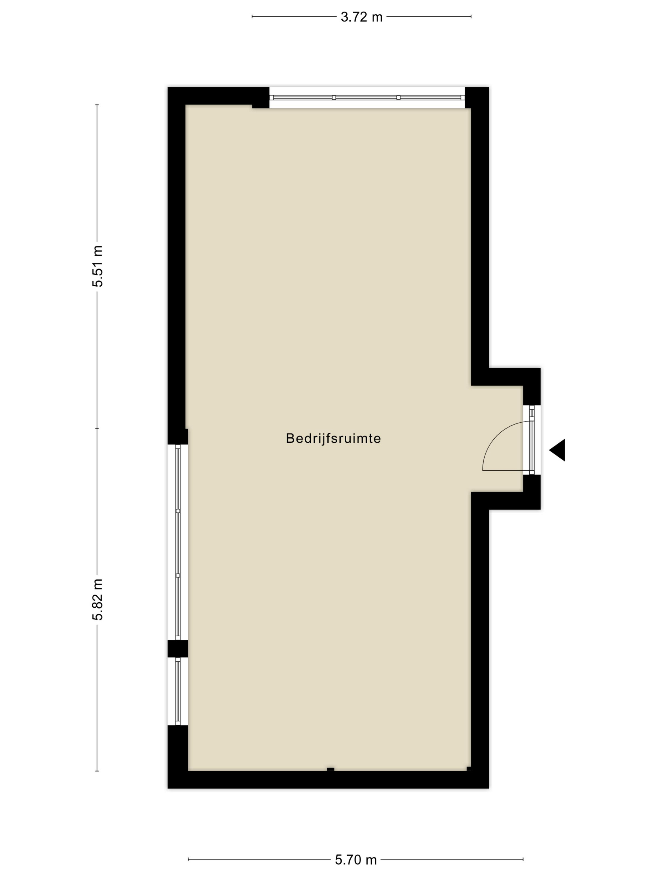 Plattegrond 1 van Marconistraat 2