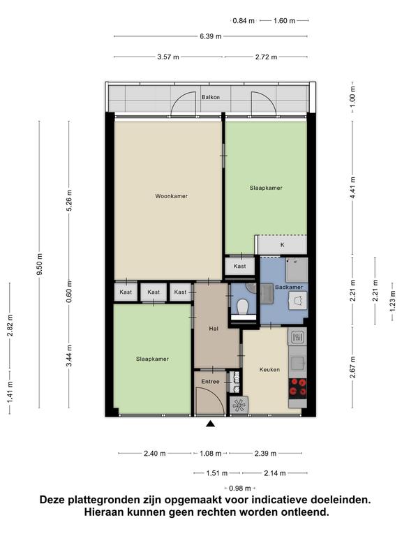 Plattegrond 1 van Parkweg 337