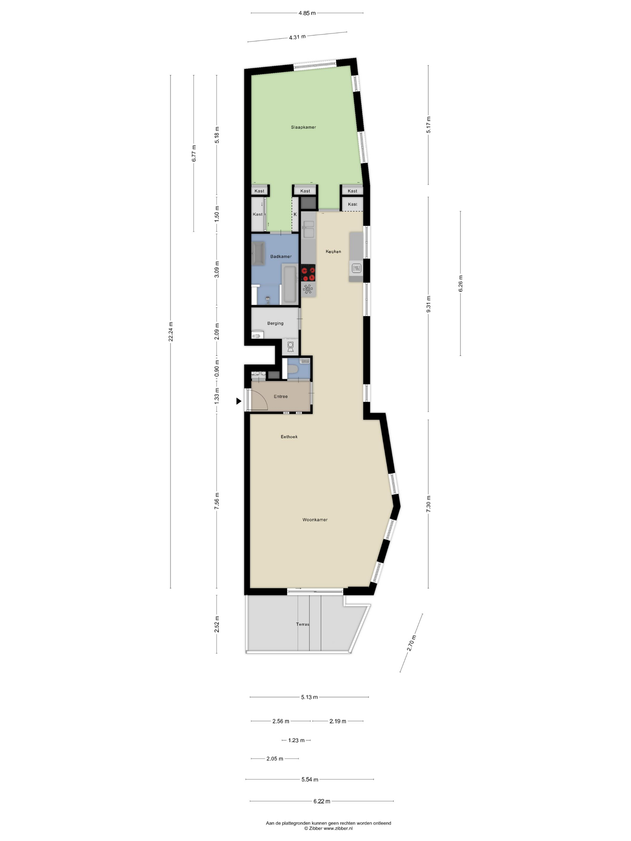 Plattegrond 1 van Admiraalsplein 114