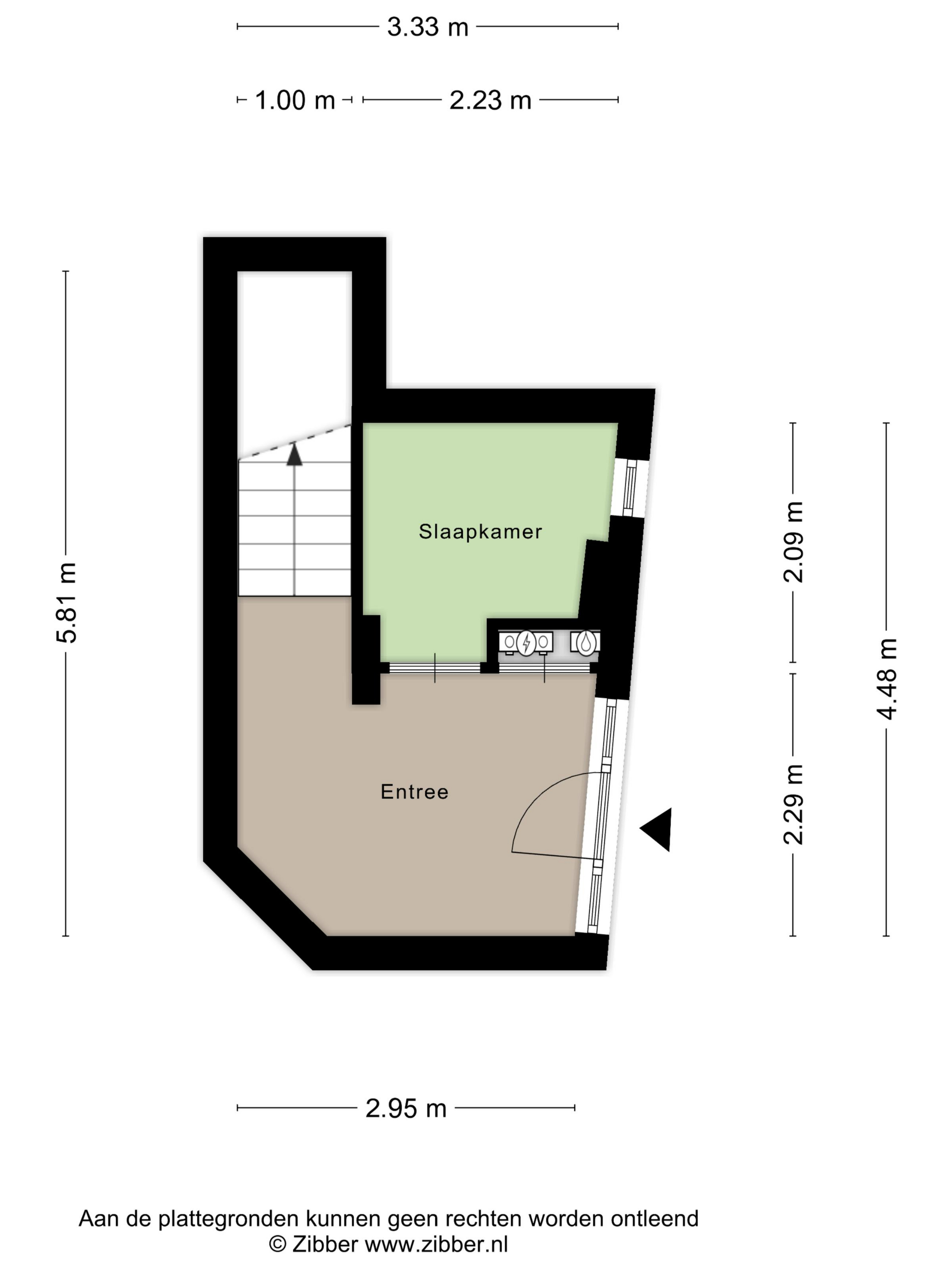 Plattegrond 1 van Julianastraat 12