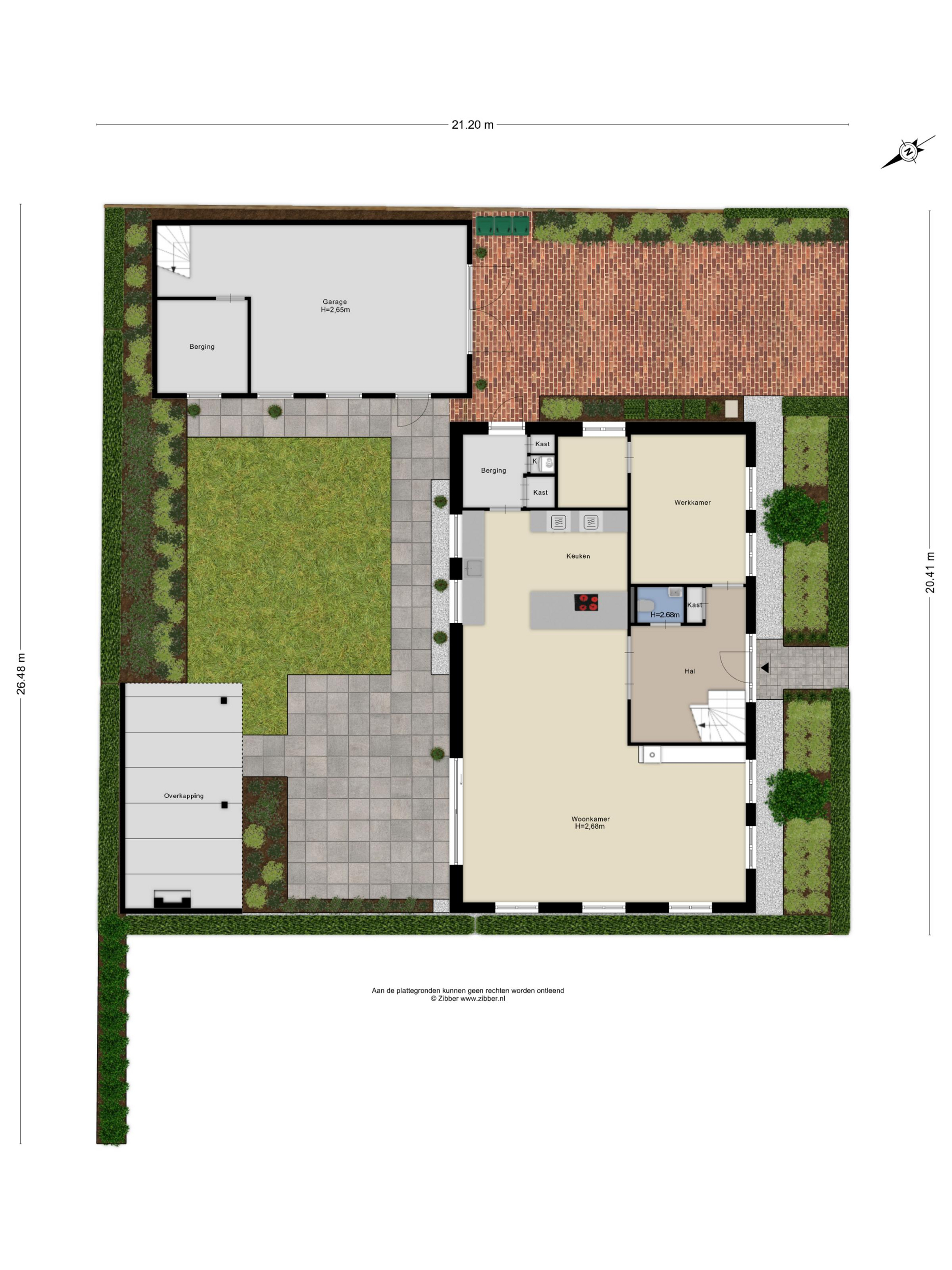 Plattegrond 1 van Suze Groenewegstraat 4