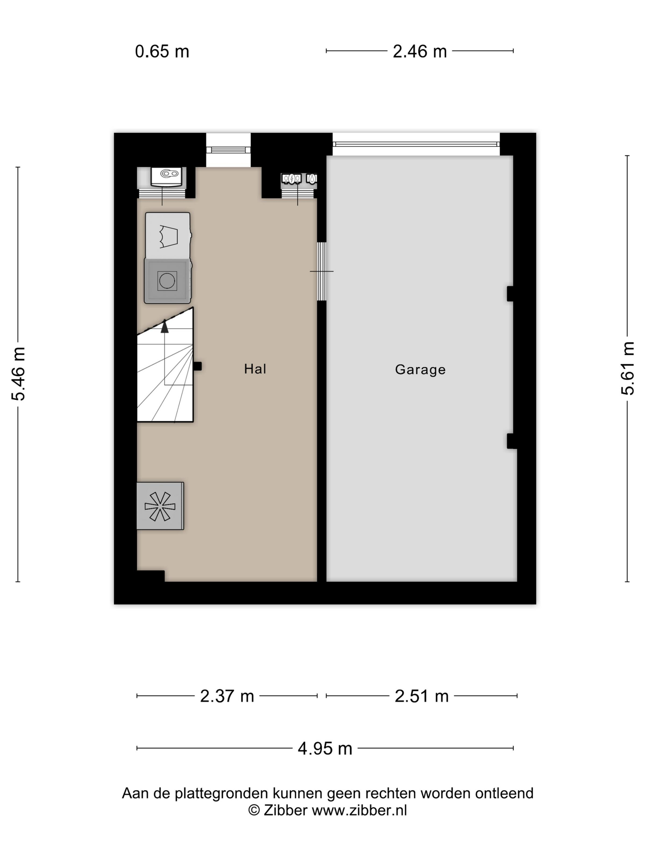 Plattegrond 1 van Molendijk 63