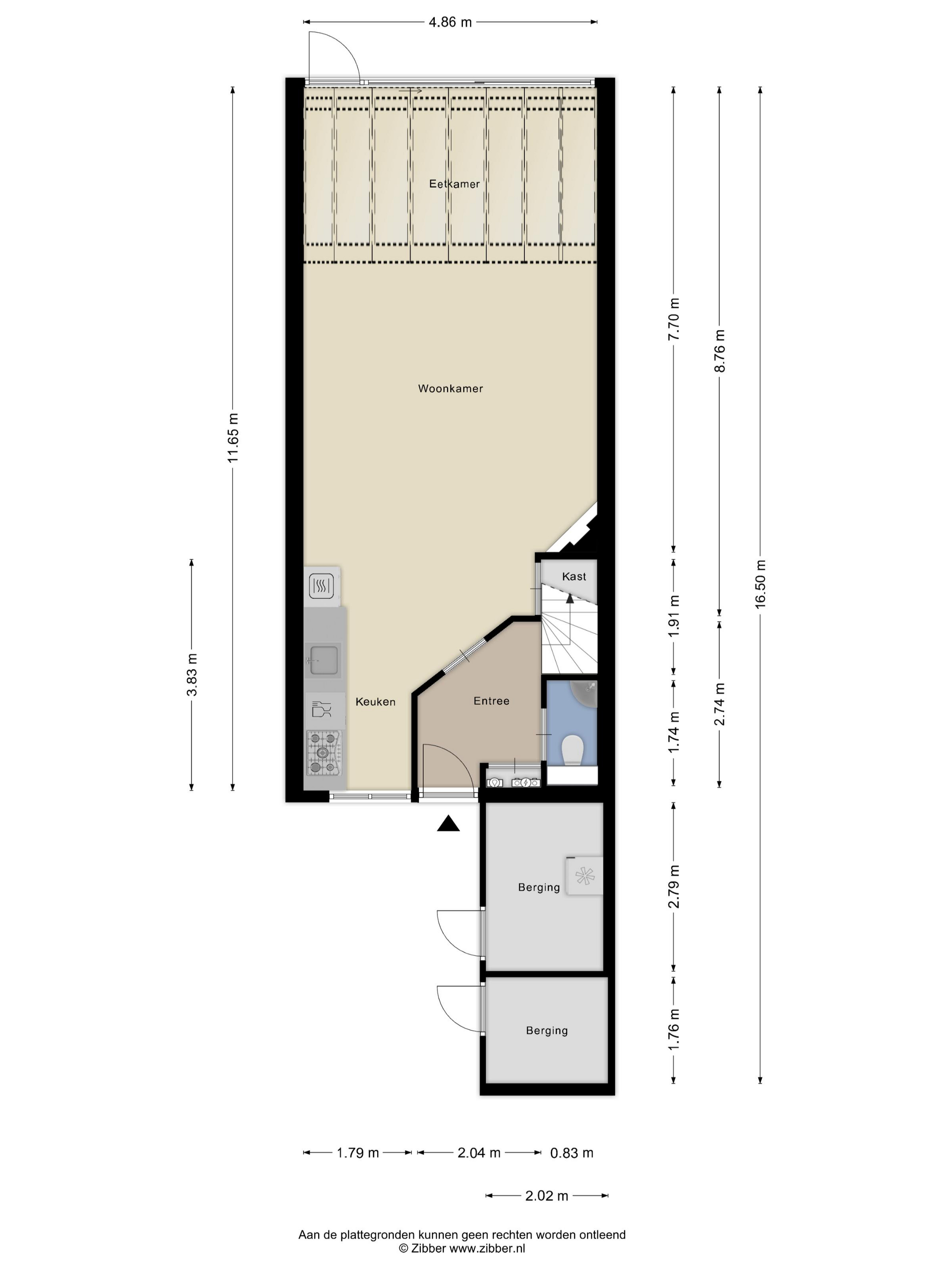 Plattegrond 1 van Klipper 148