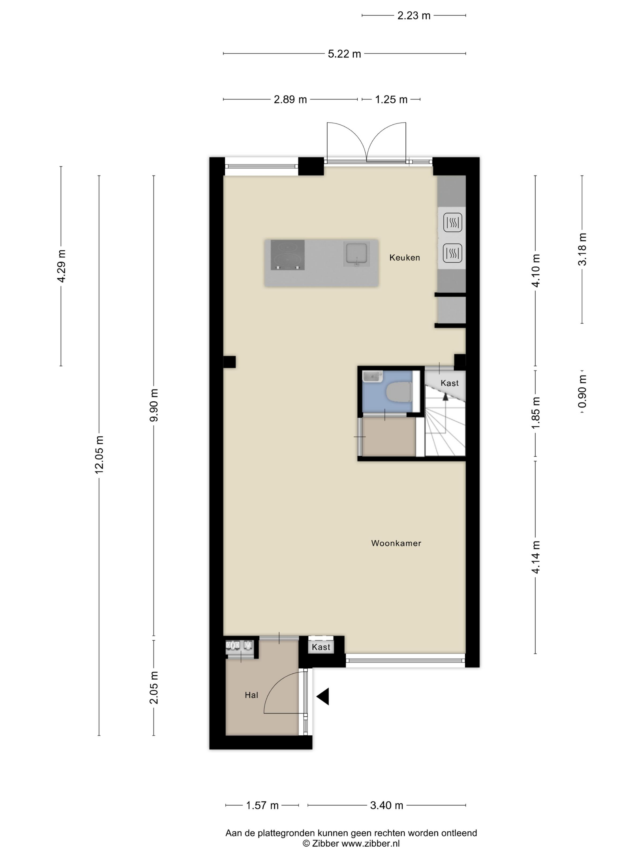 Plattegrond 1 van Polaris 41