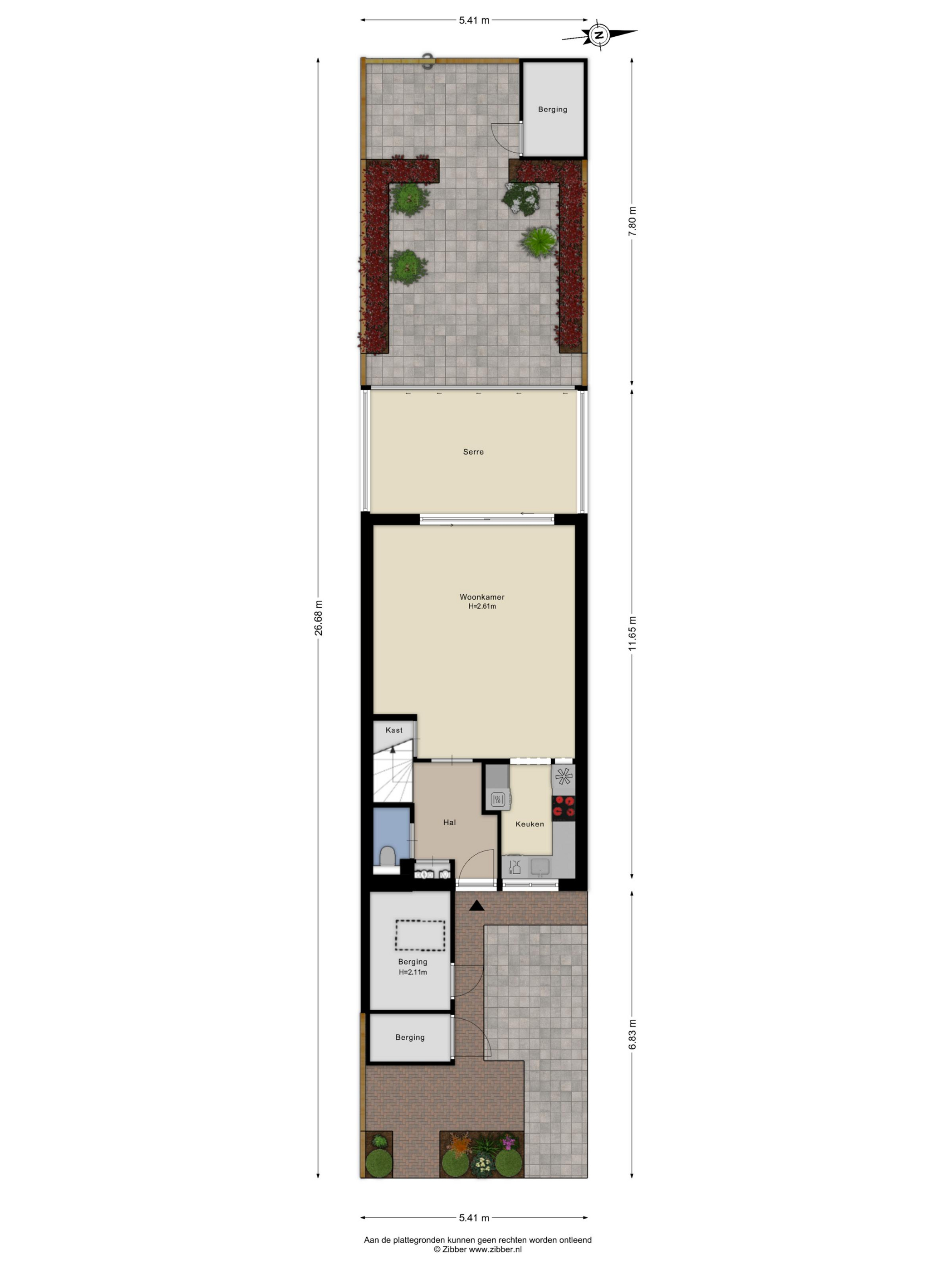 Plattegrond 1 van Fregat 26