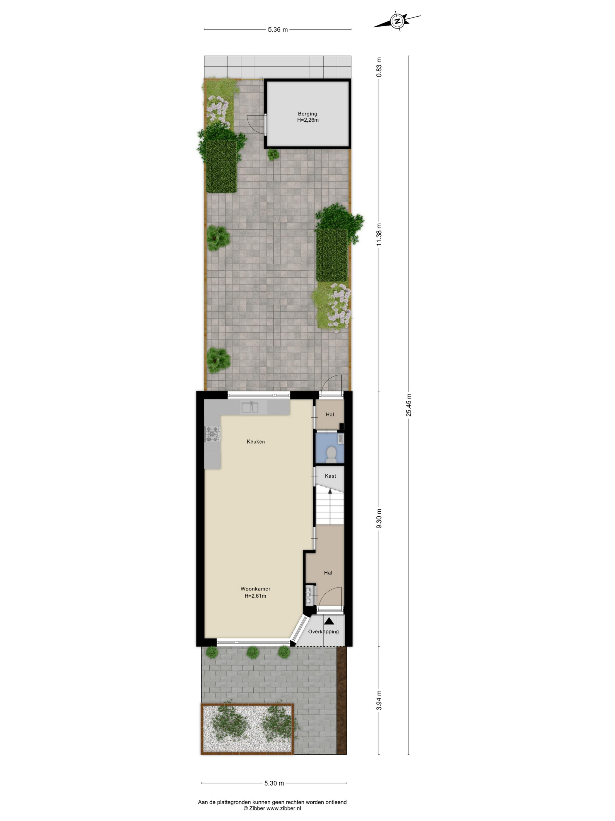 Plattegrond 1 van Romeet 3