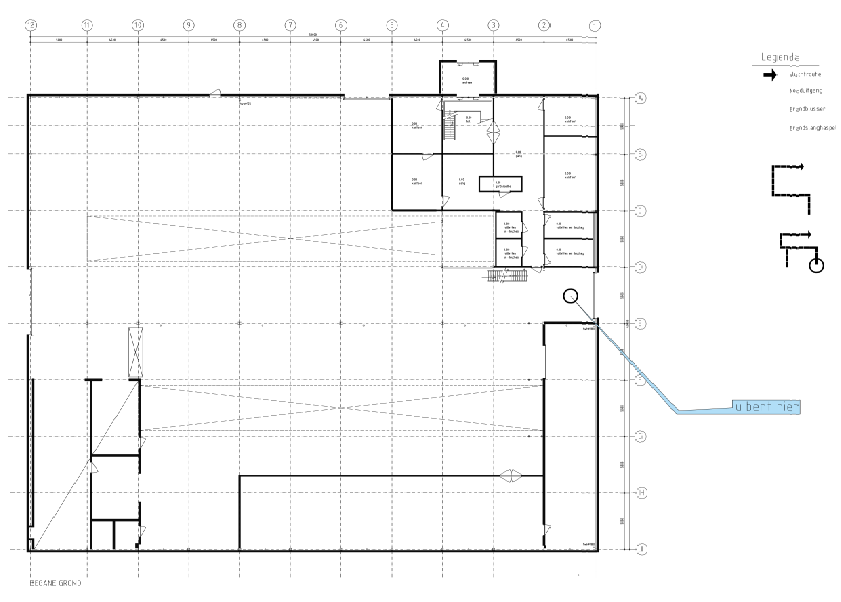 Plattegrond 1 van Veilingweg 48