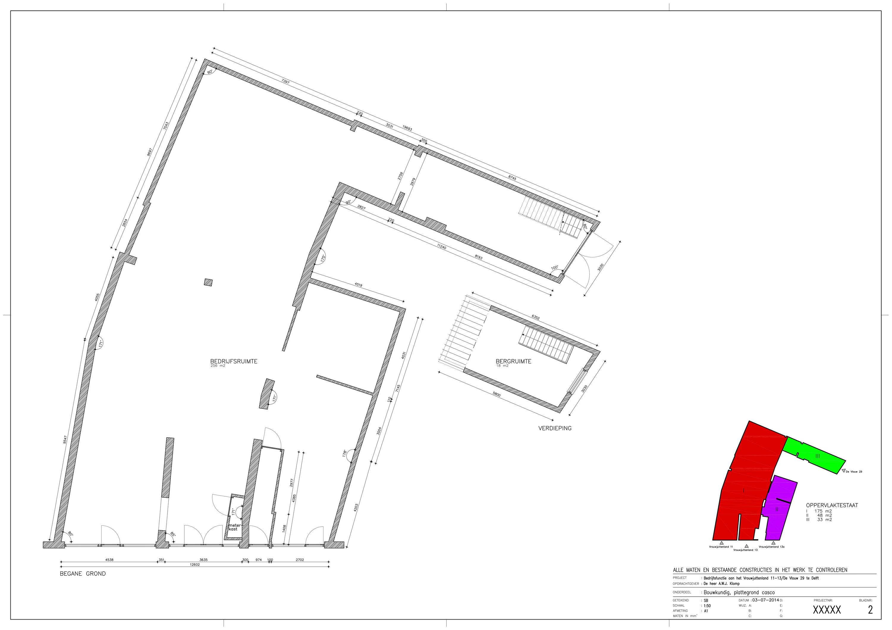 Plattegrond 1 van Vrouwjuttenland 11