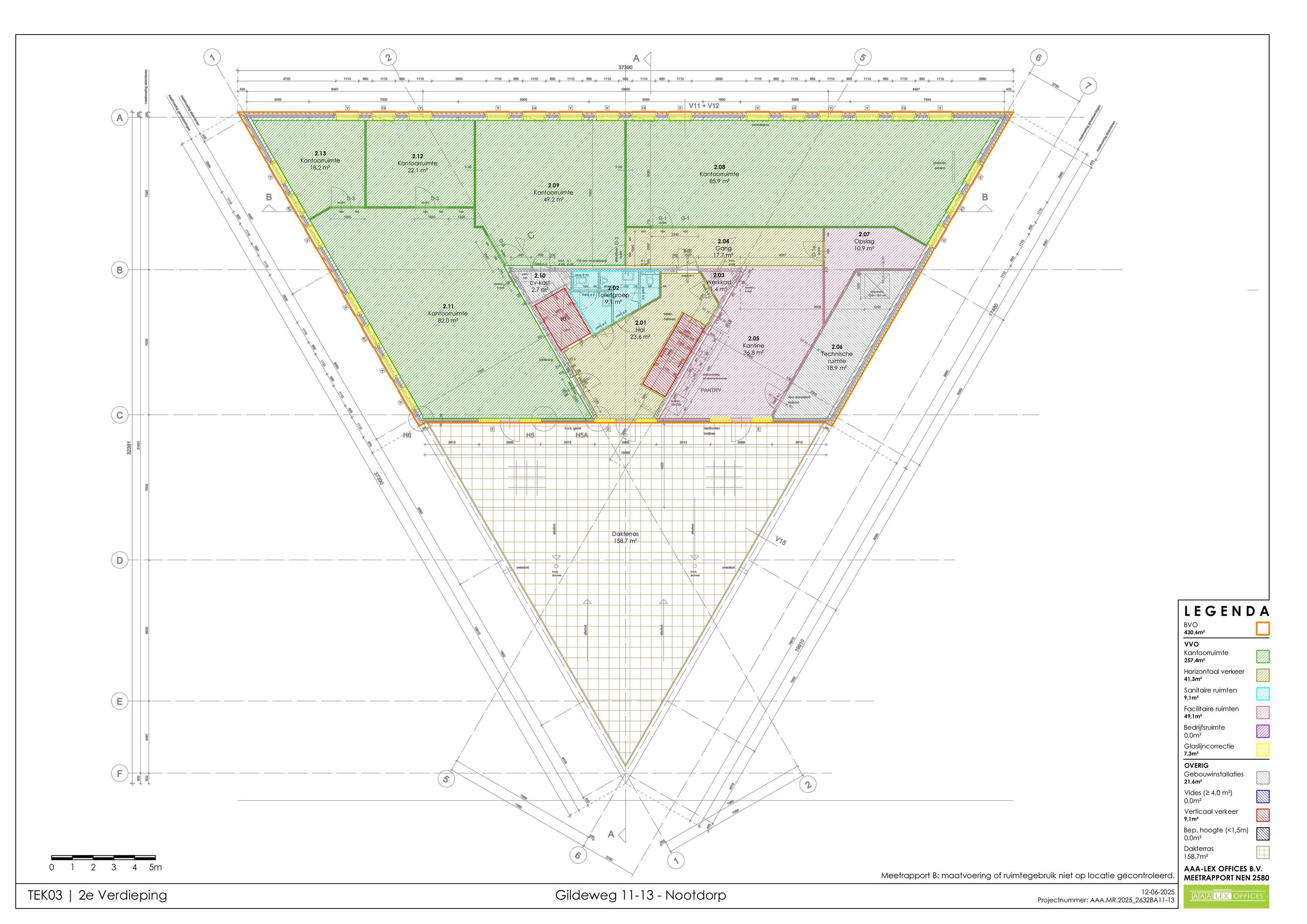 Plattegrond 1 van Gildeweg 13