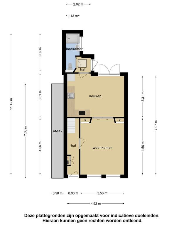 Plattegrond 1 van Molenweg 65