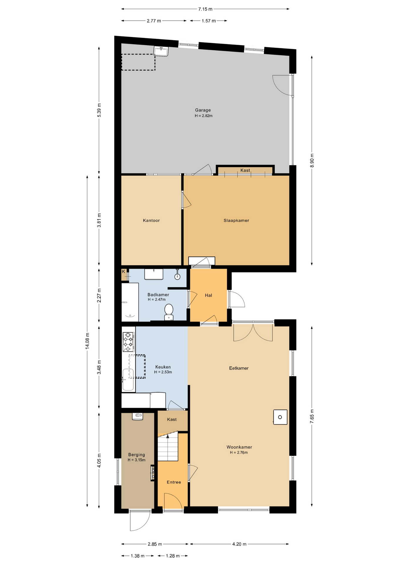 Plattegrond 1 van Achtereiland 12