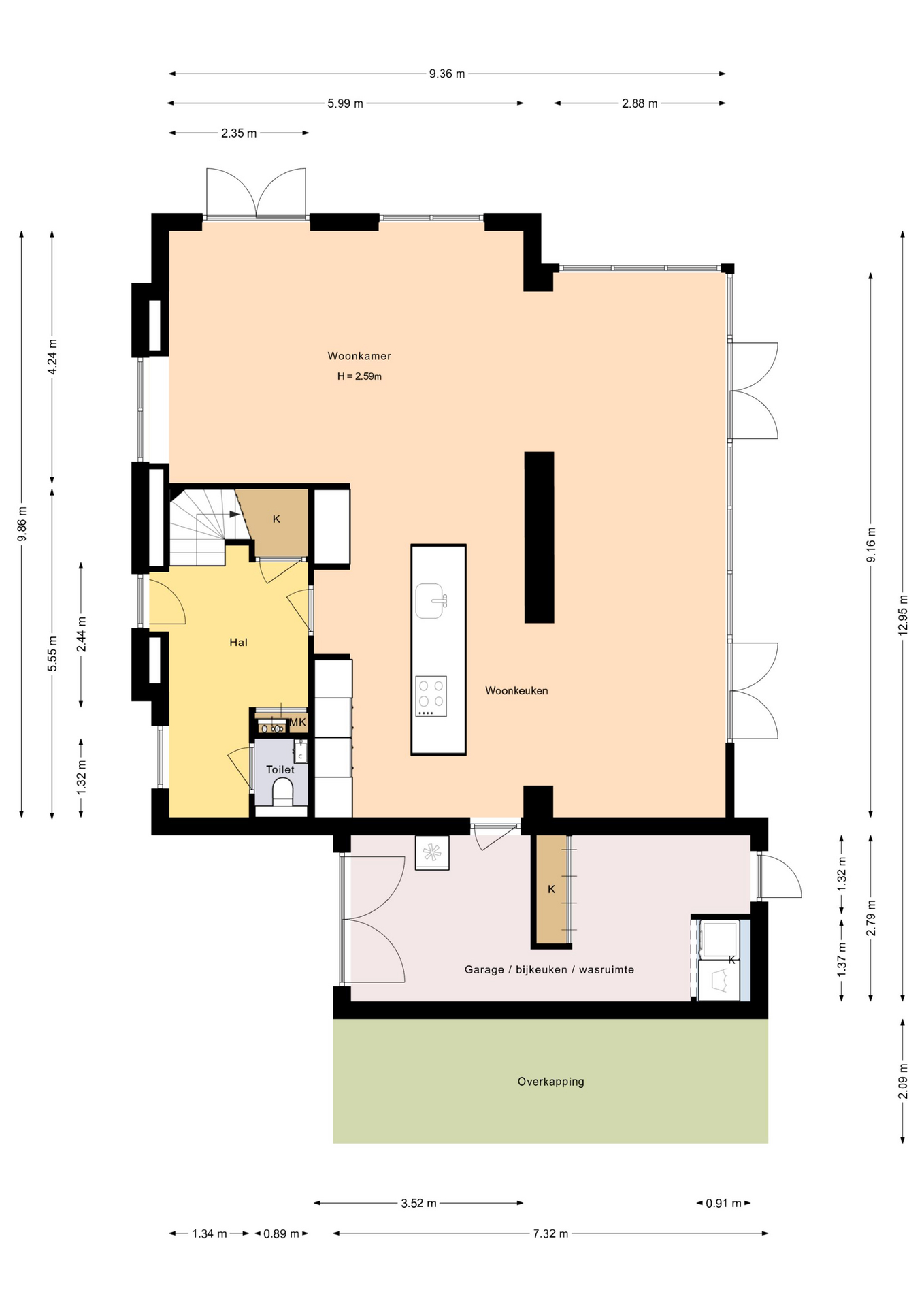 Plattegrond 1 van Huisplaats 41