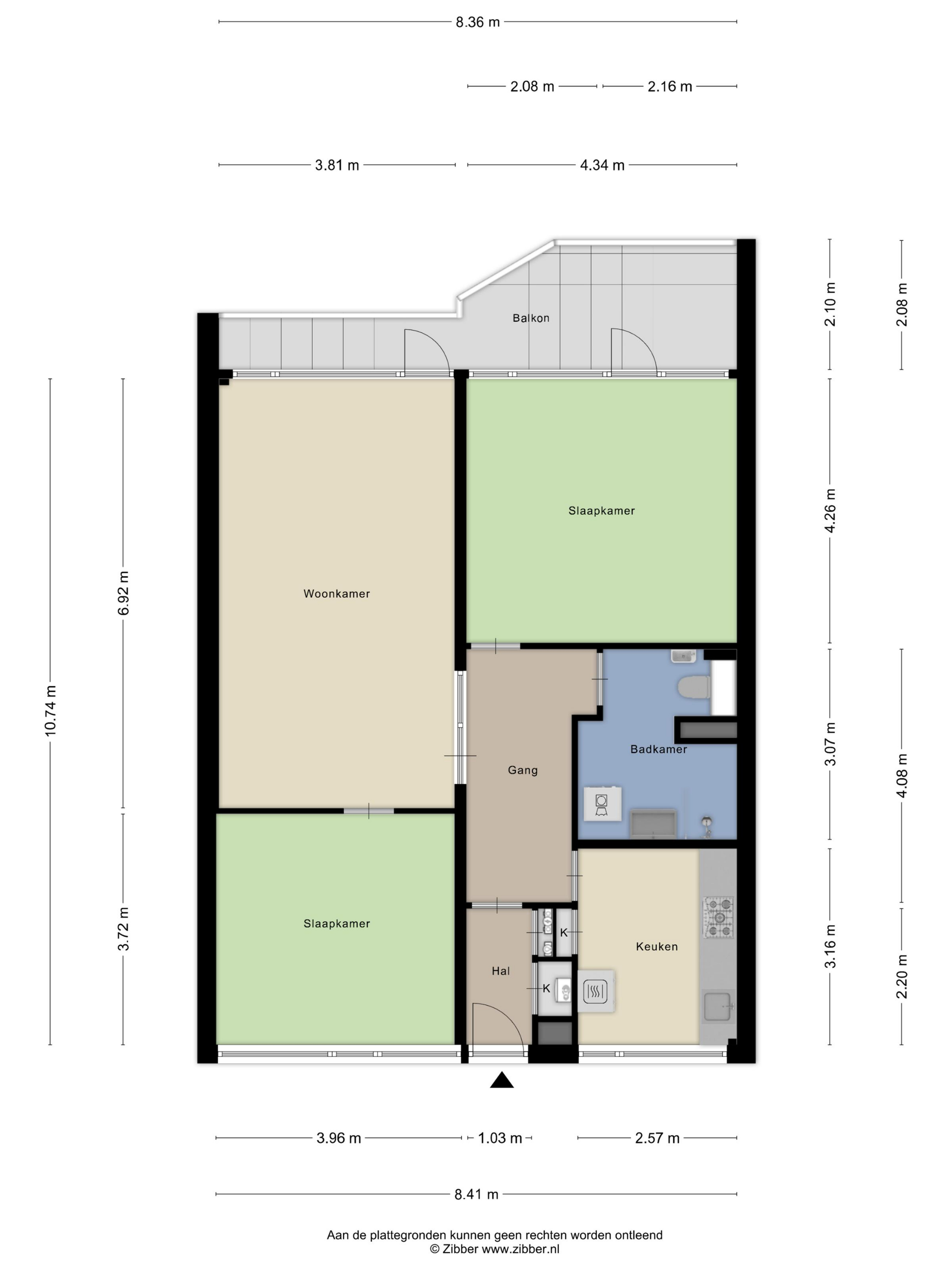 Plattegrond 1 van Pollux 95