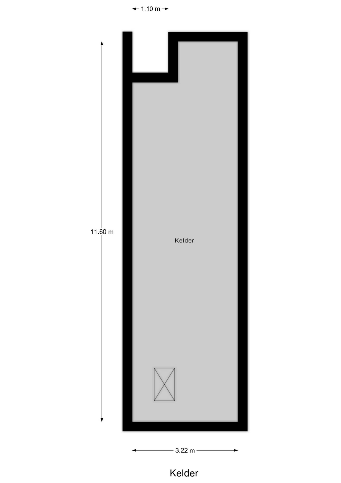 Plattegrond 1 van Zegwaardstraat 3