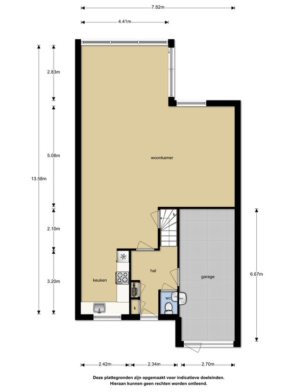 Plattegrond 1 van Roelat 6
