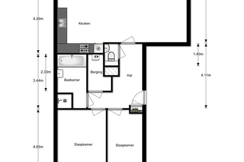 Plattegrond 1 van Jan Wolkerslaan 53