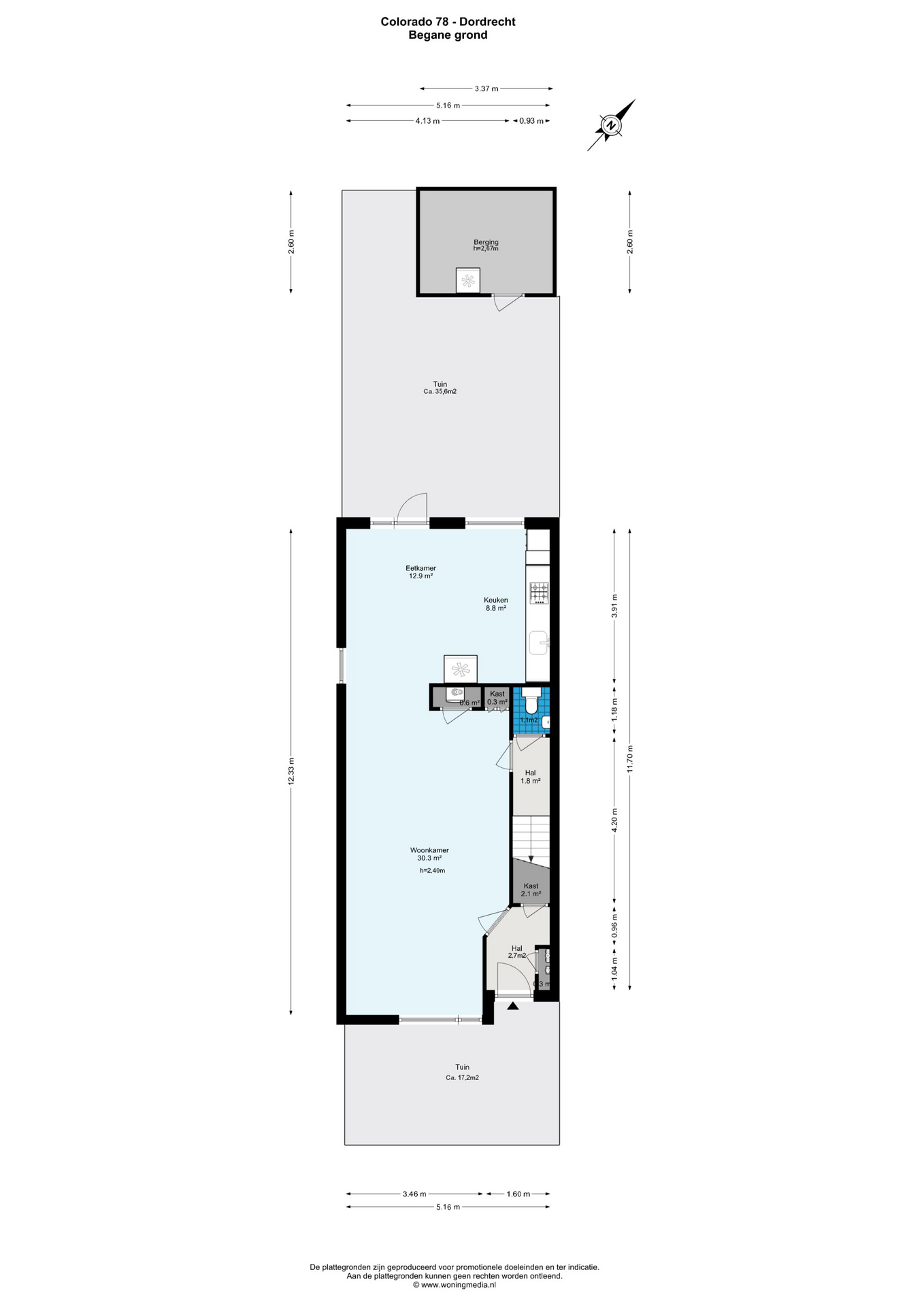 Plattegrond 1 van Colorado 78