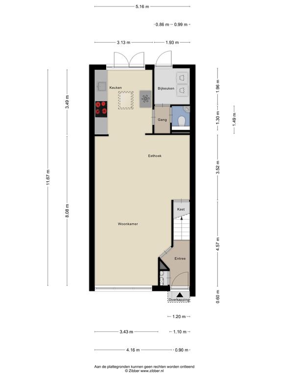 Plattegrond 1 van Leeuwerik 33