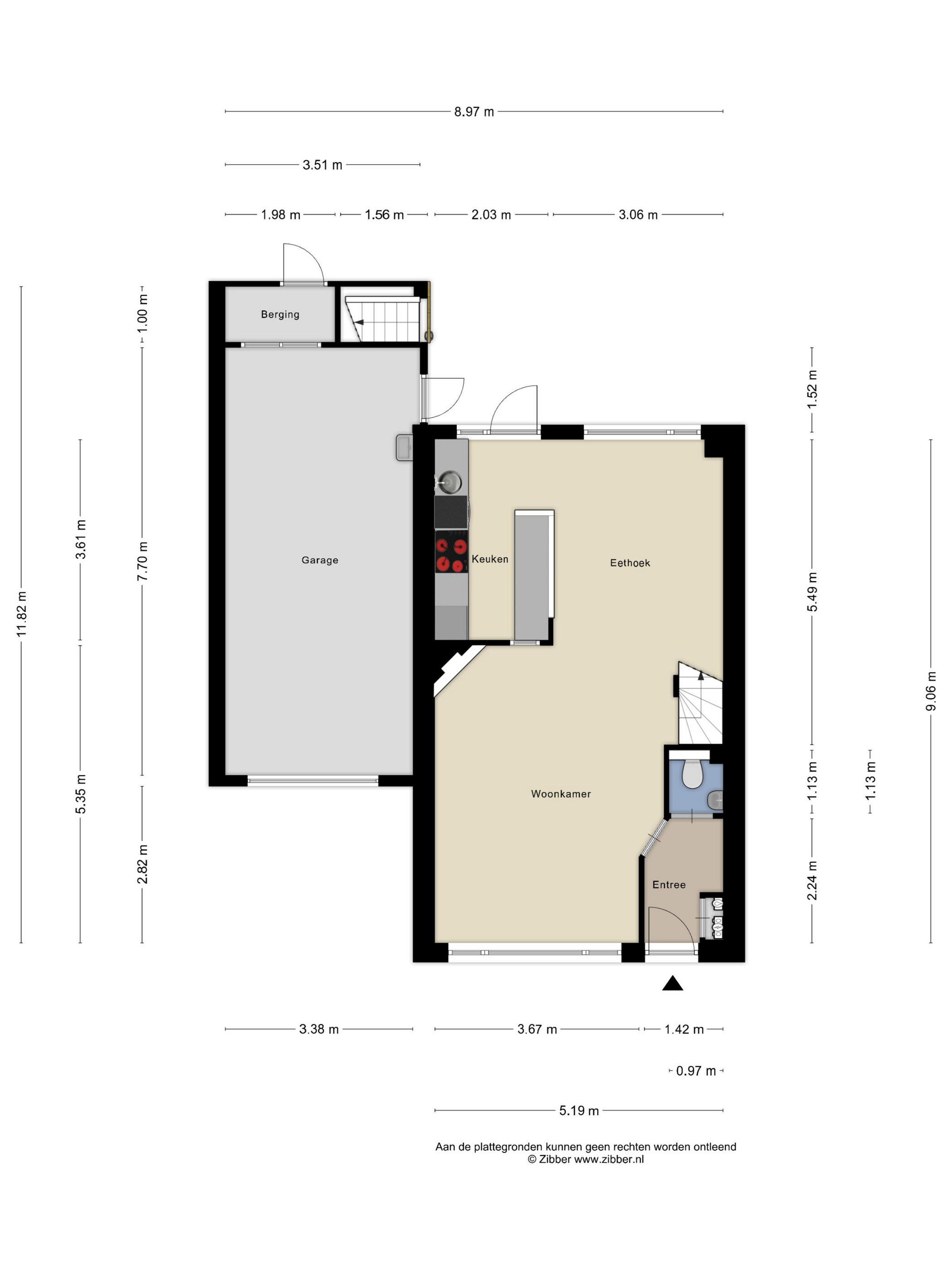 Plattegrond 1 van Hofstede 53