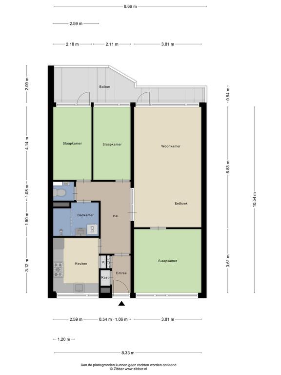 Plattegrond 1 van Pollux 153