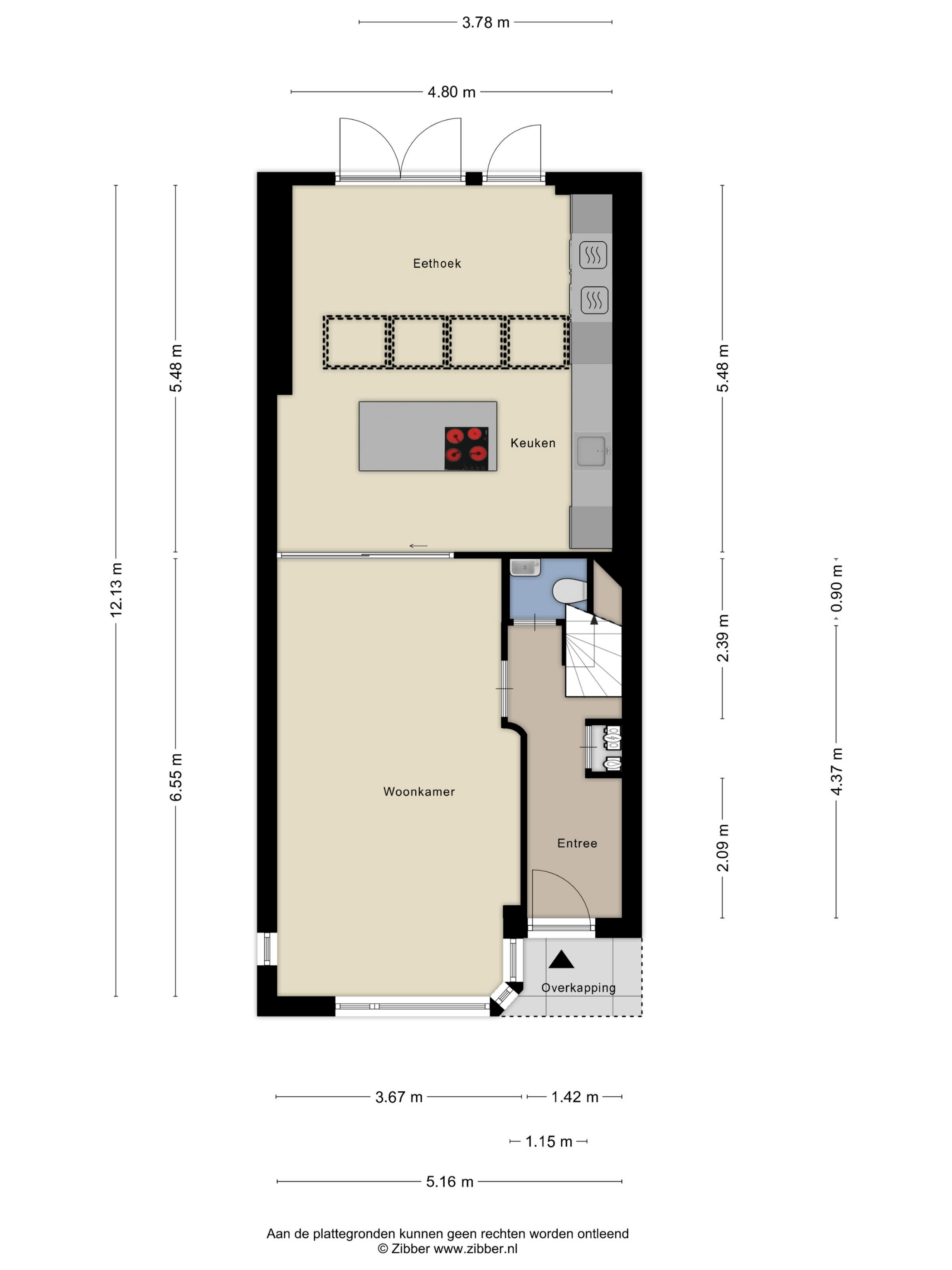 Plattegrond 1 van Distelvink 33