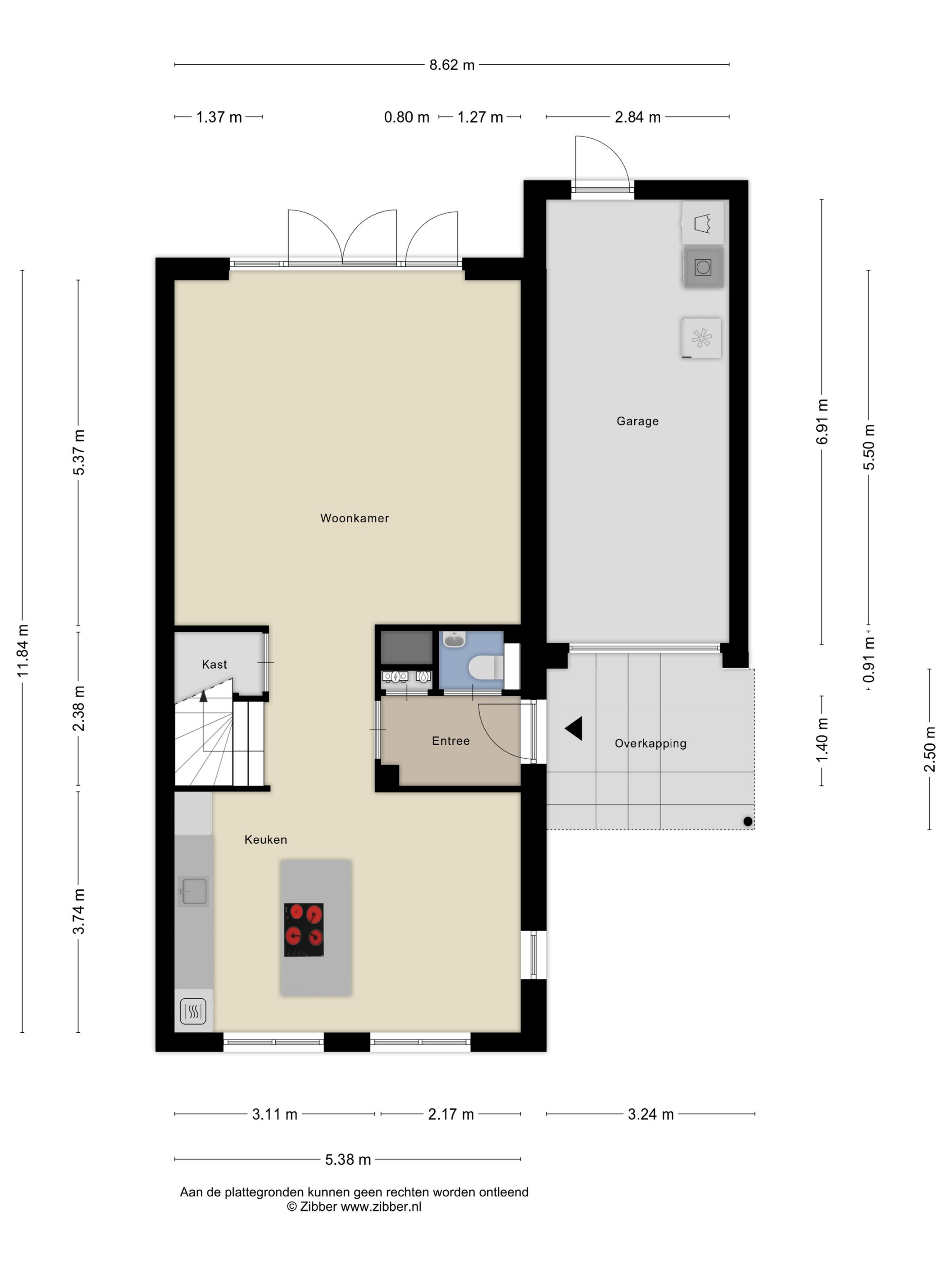 Plattegrond 1 van Kinkelenburg 41
