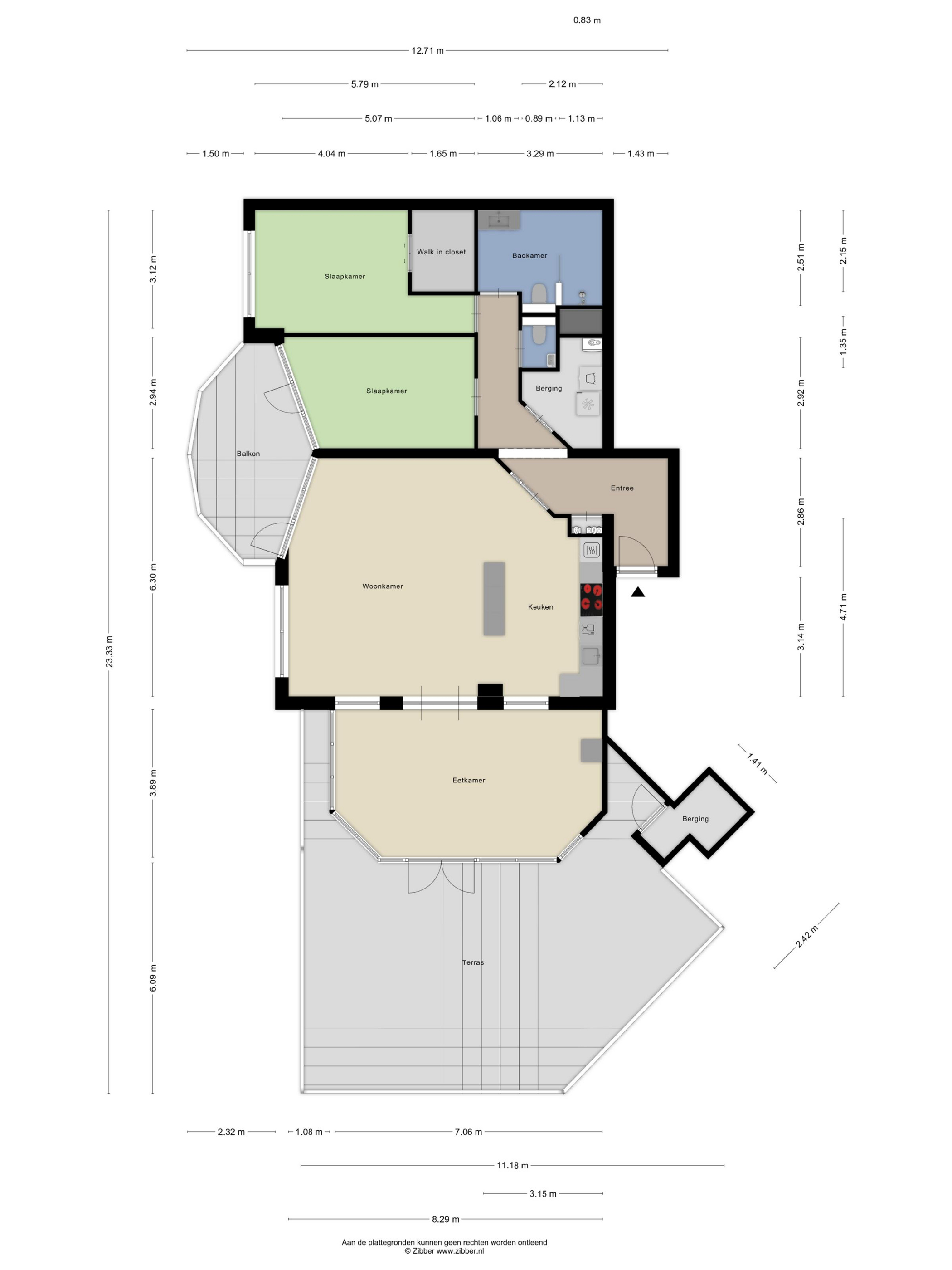 Plattegrond 1 van Mr. Dr. Schokkingstraat 129