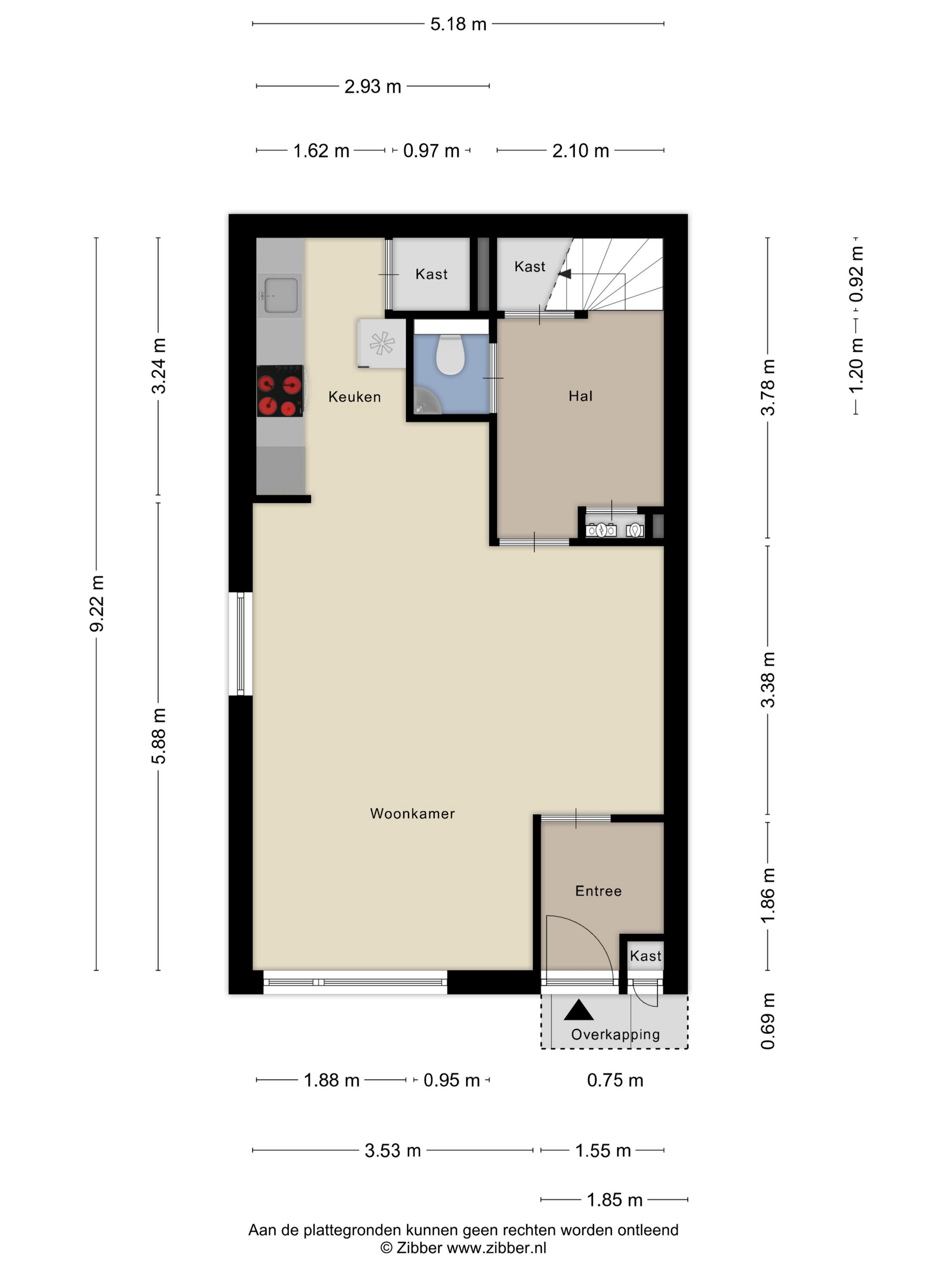 Plattegrond 1 van Hollandia 12