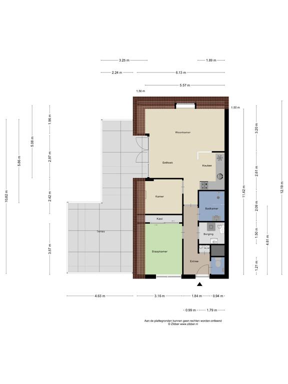 Plattegrond 1 van Stationsweg 2-12