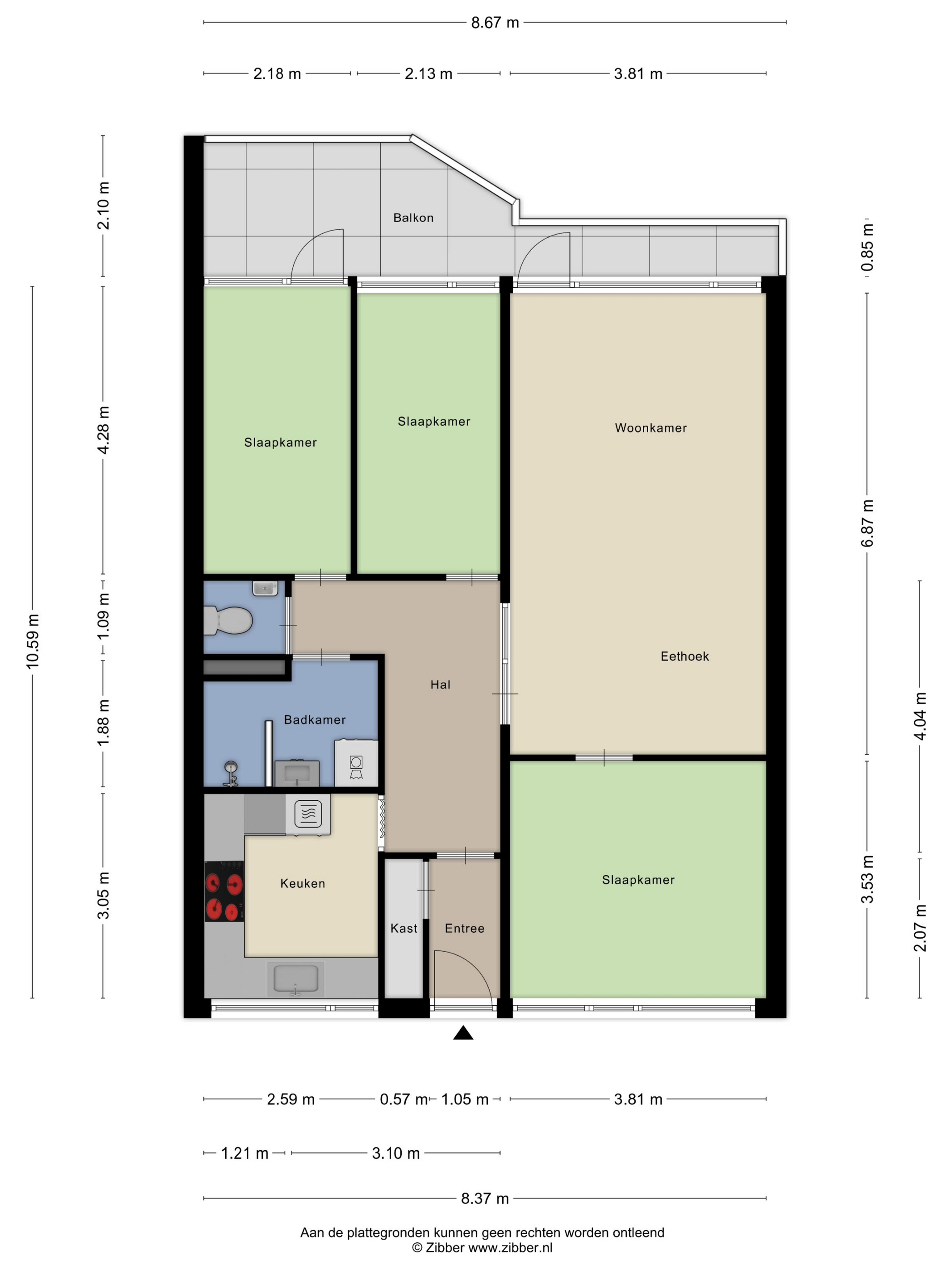 Plattegrond 1 van Pollux 161