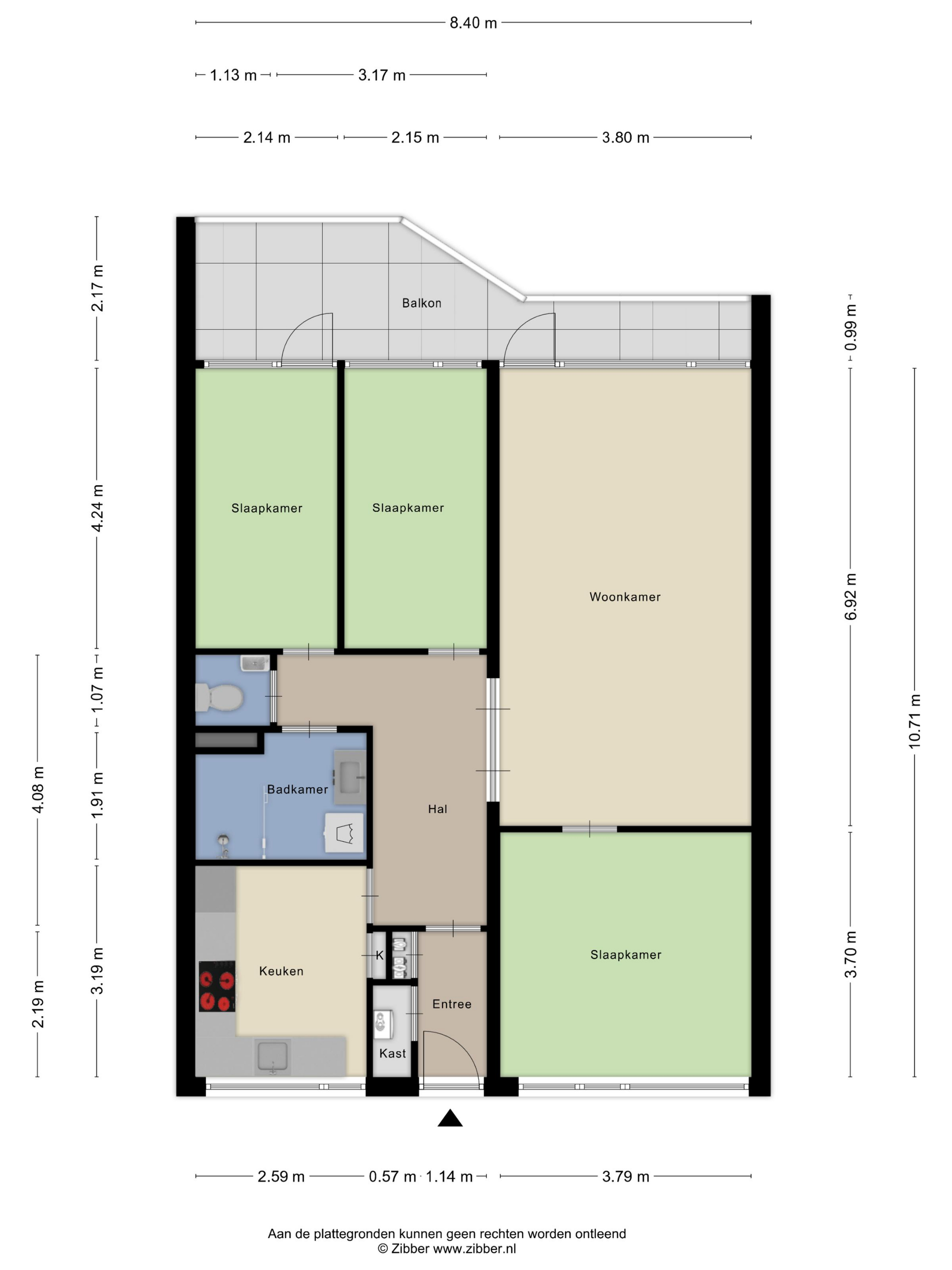 Plattegrond 1 van Pollux 335