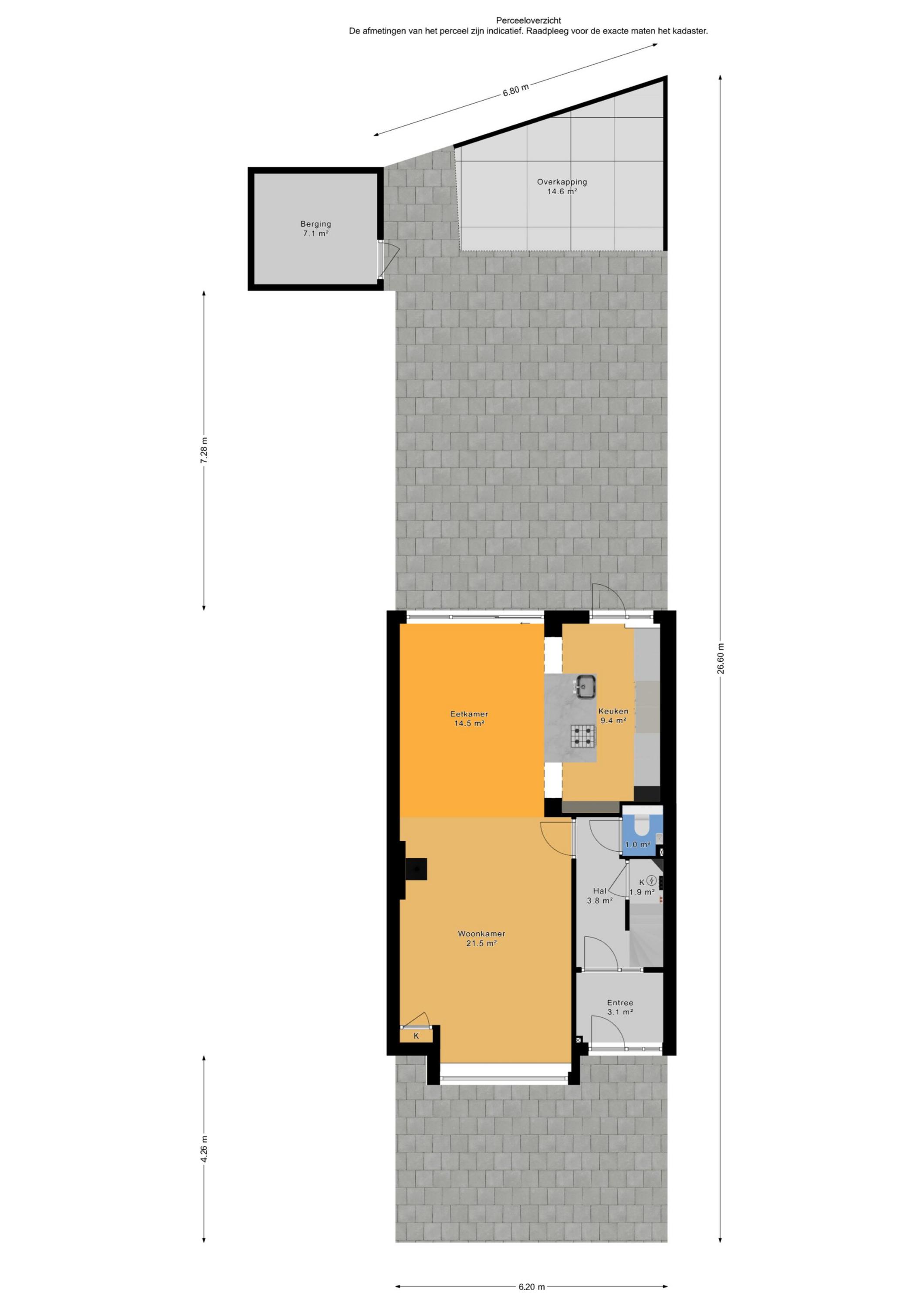 Plattegrond 1 van Mgr P.J. Willekenslaan 33