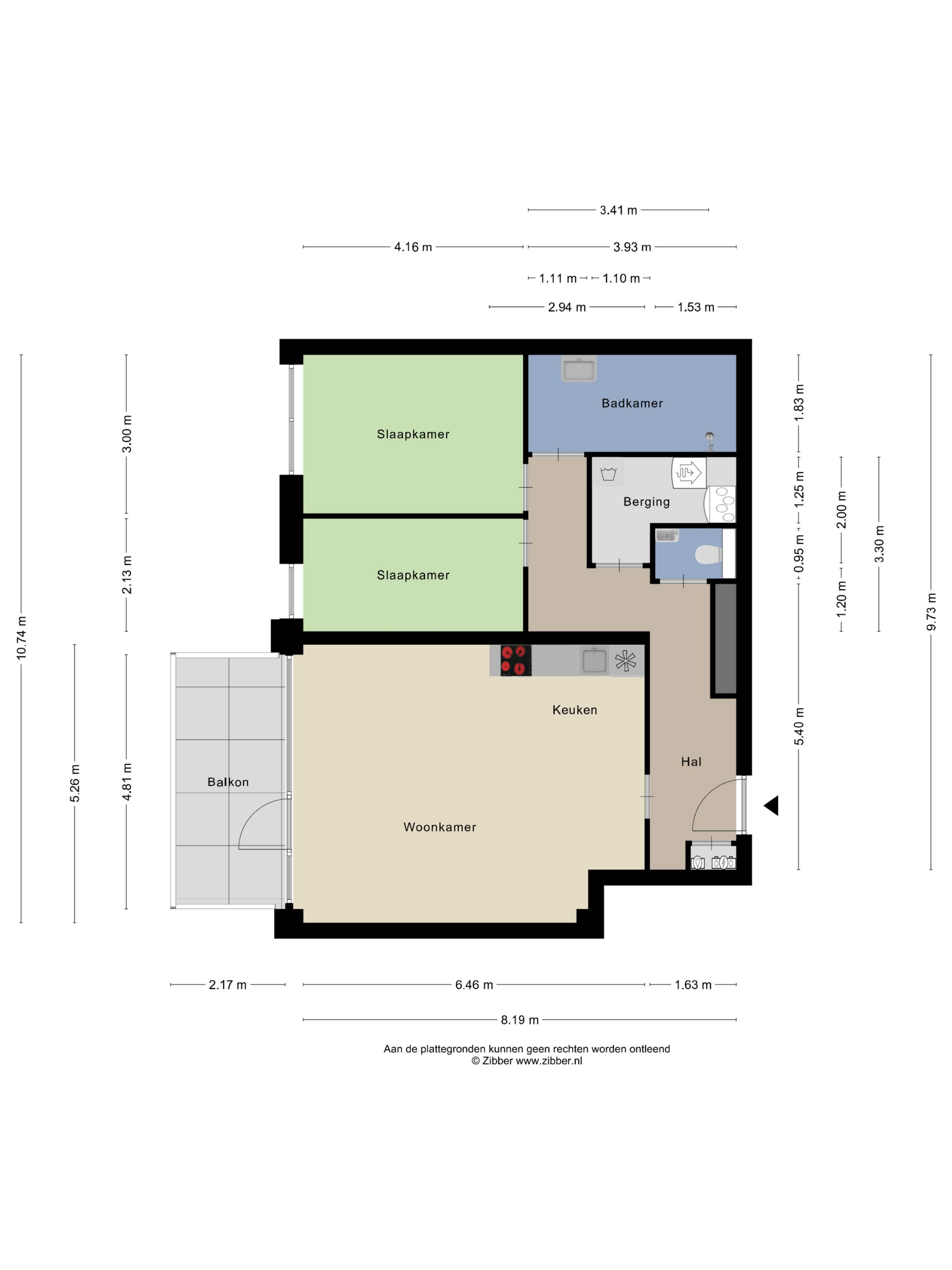 Plattegrond 1 van 't Holle Goed 123