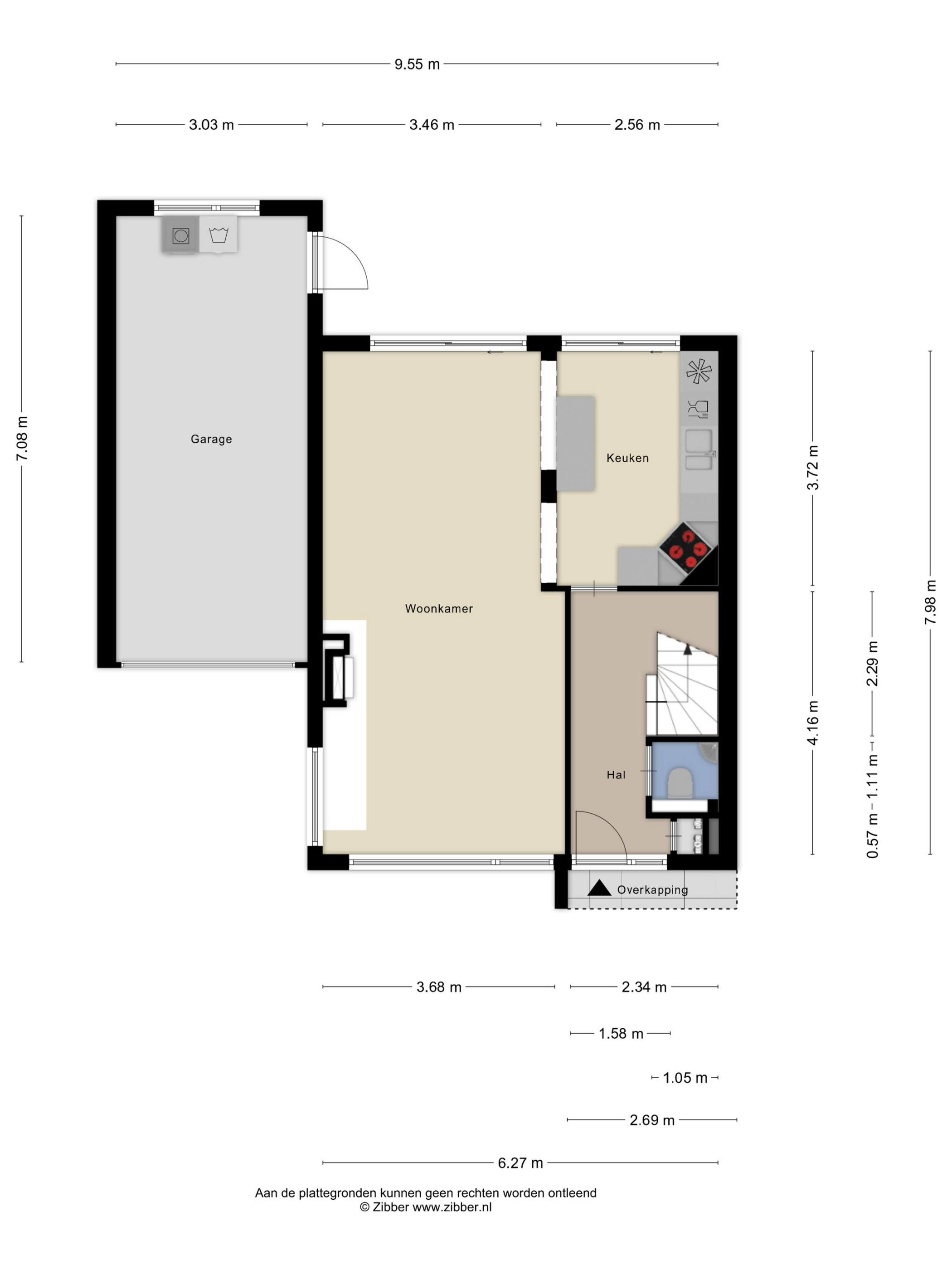 Plattegrond 1 van Essendreef 18