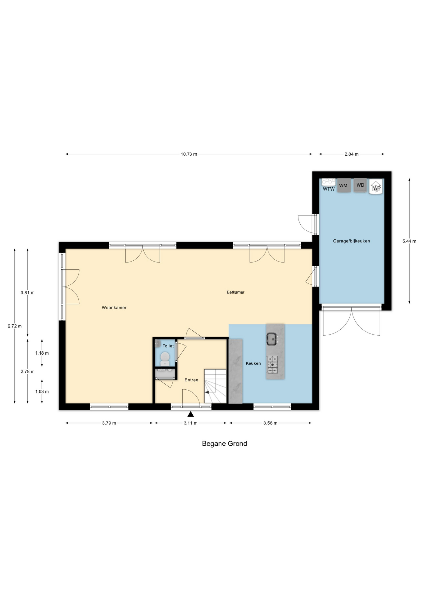 Plattegrond 1 van Leyseput 6