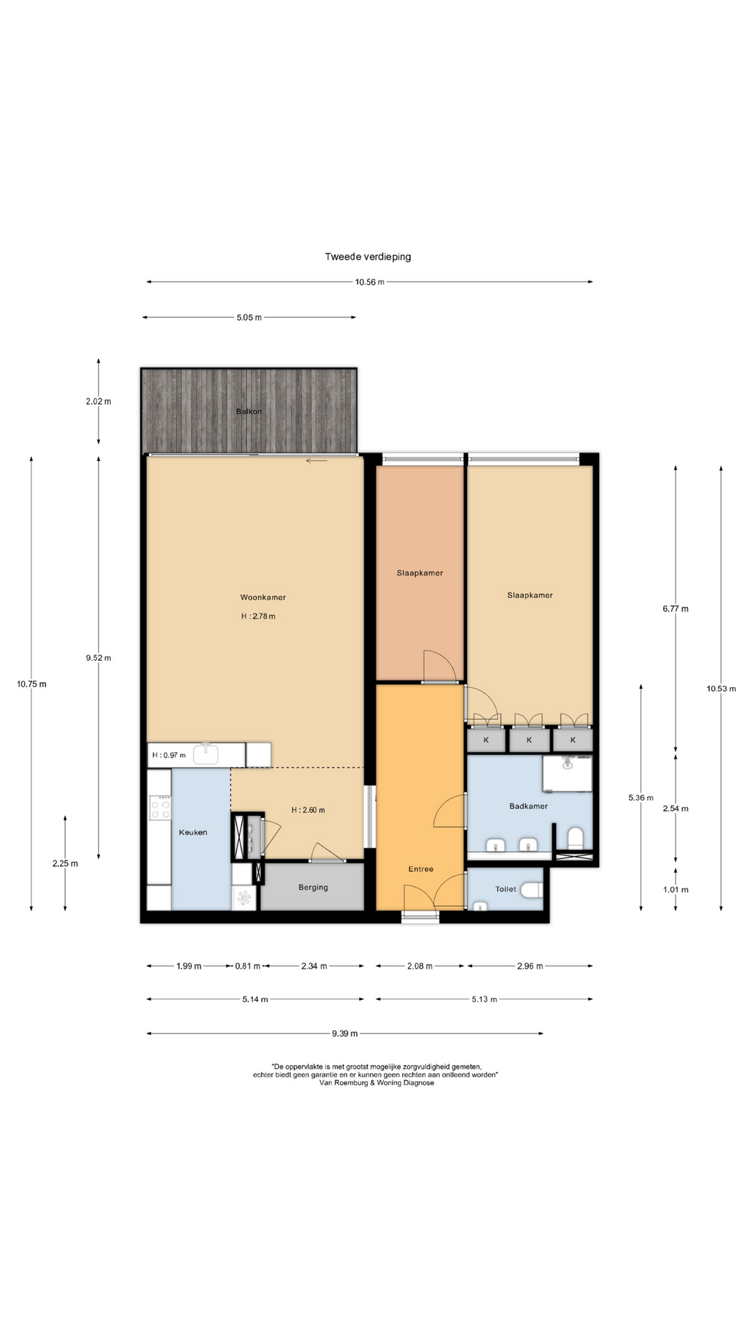 Floor plan 1 of Overhoeksparklaan 154