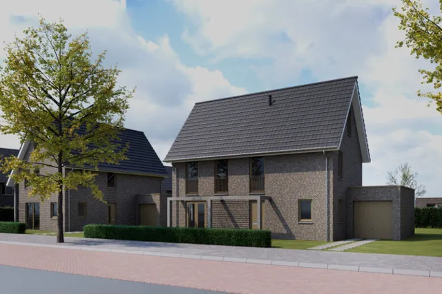 vrijstaande woning met langskap bwnr 18, 21 en 23