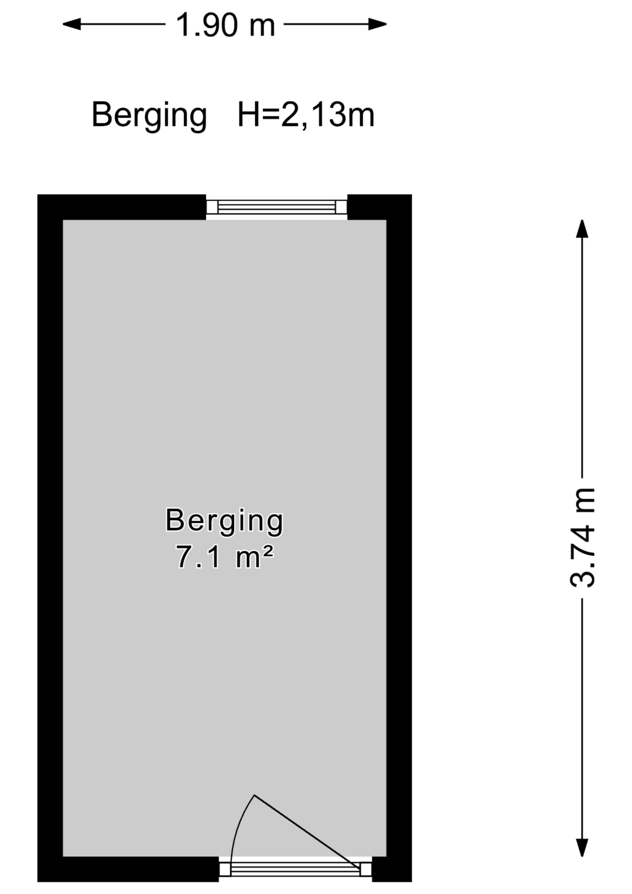 Plattegrond 1 van Goetlijfstraat 86