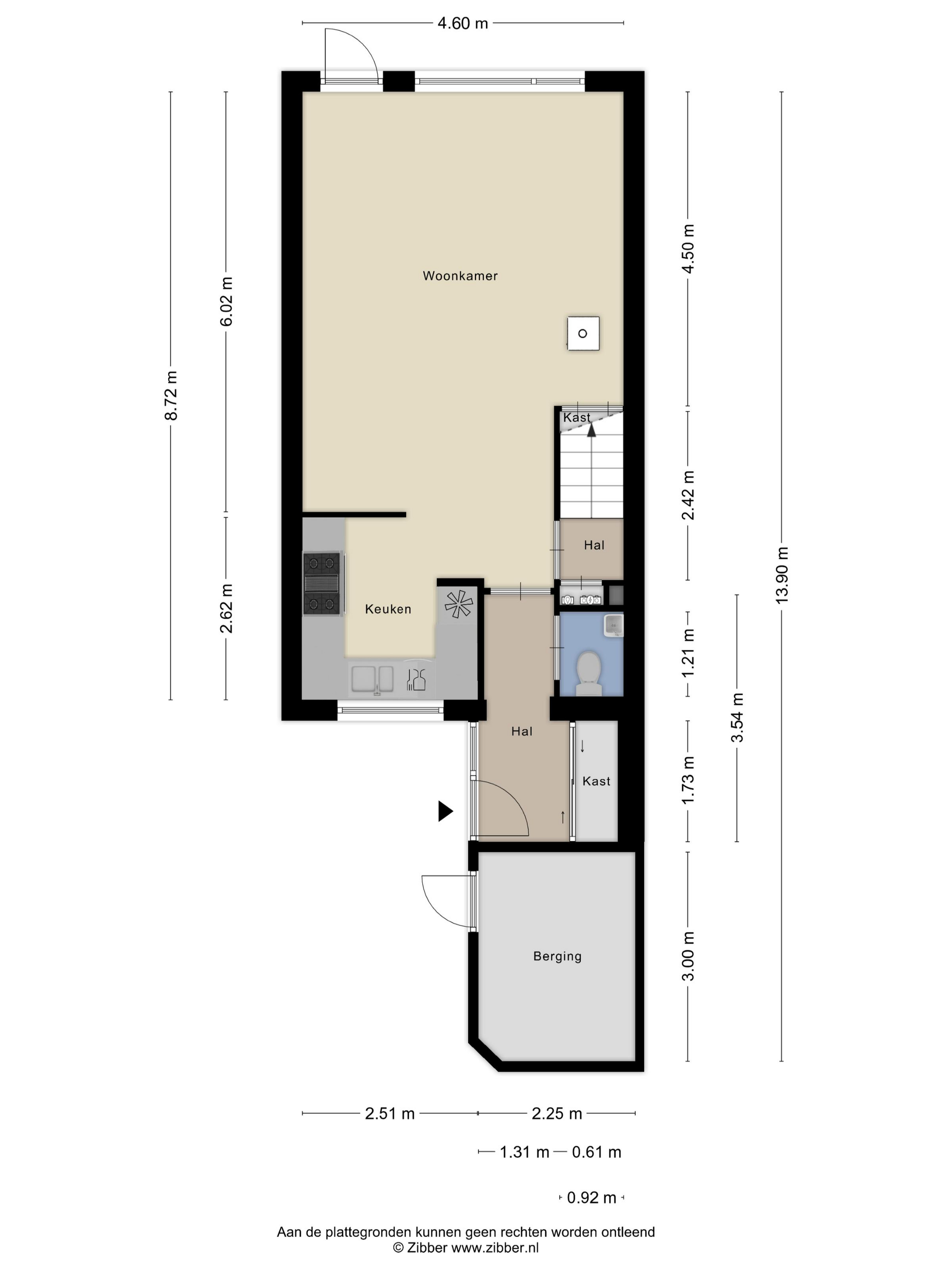Plattegrond 1 van Schenkhorst 9