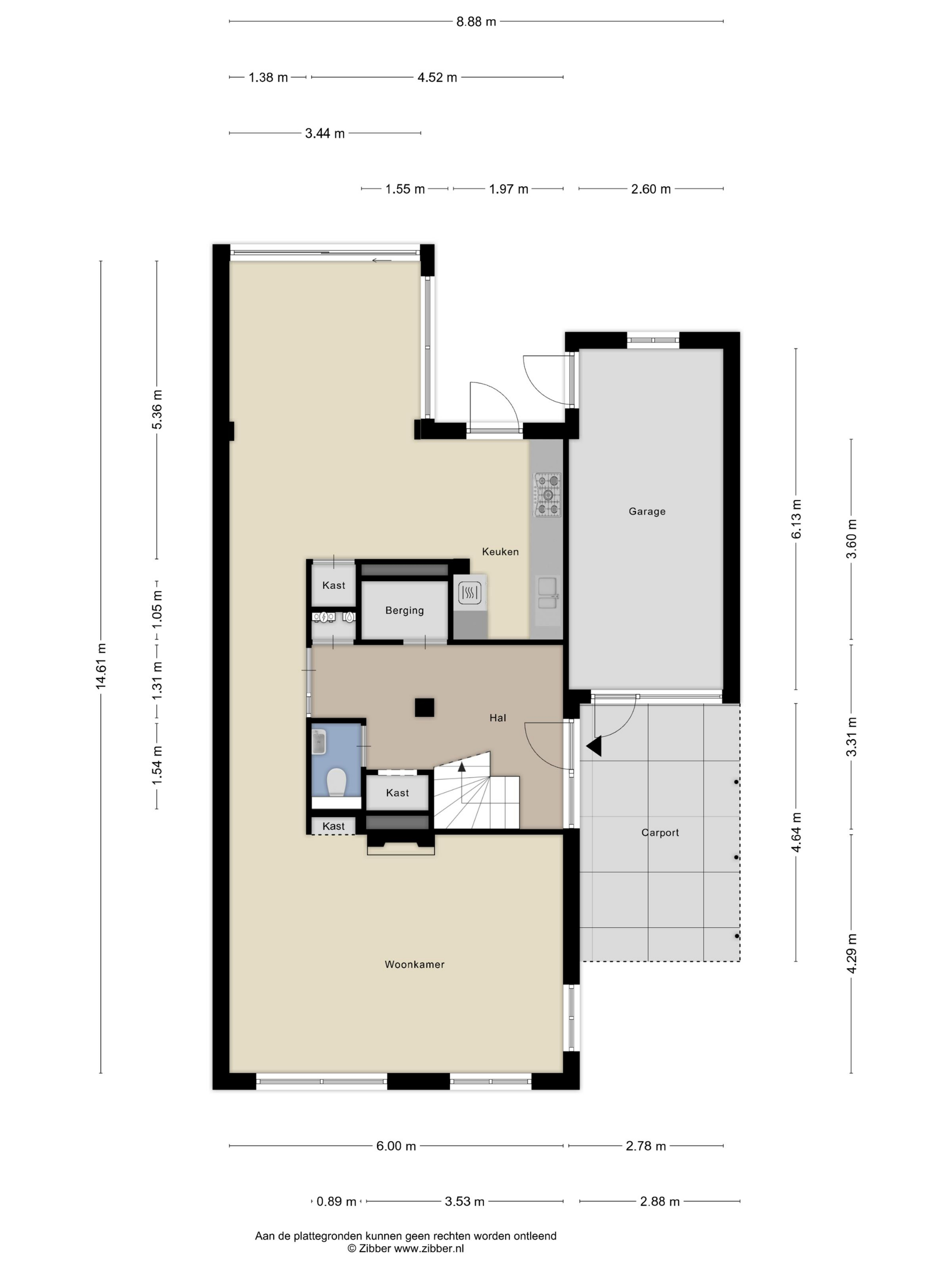 Plattegrond 1 van Anker 15