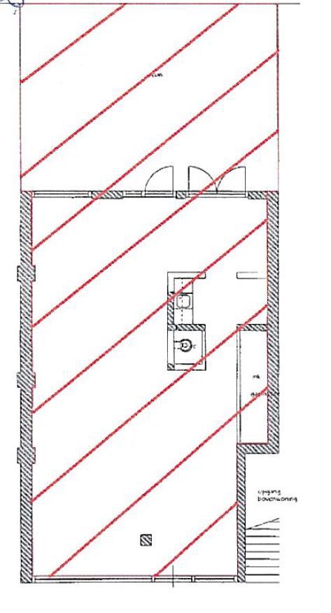 Plattegrond 1 van Appelstraat 232