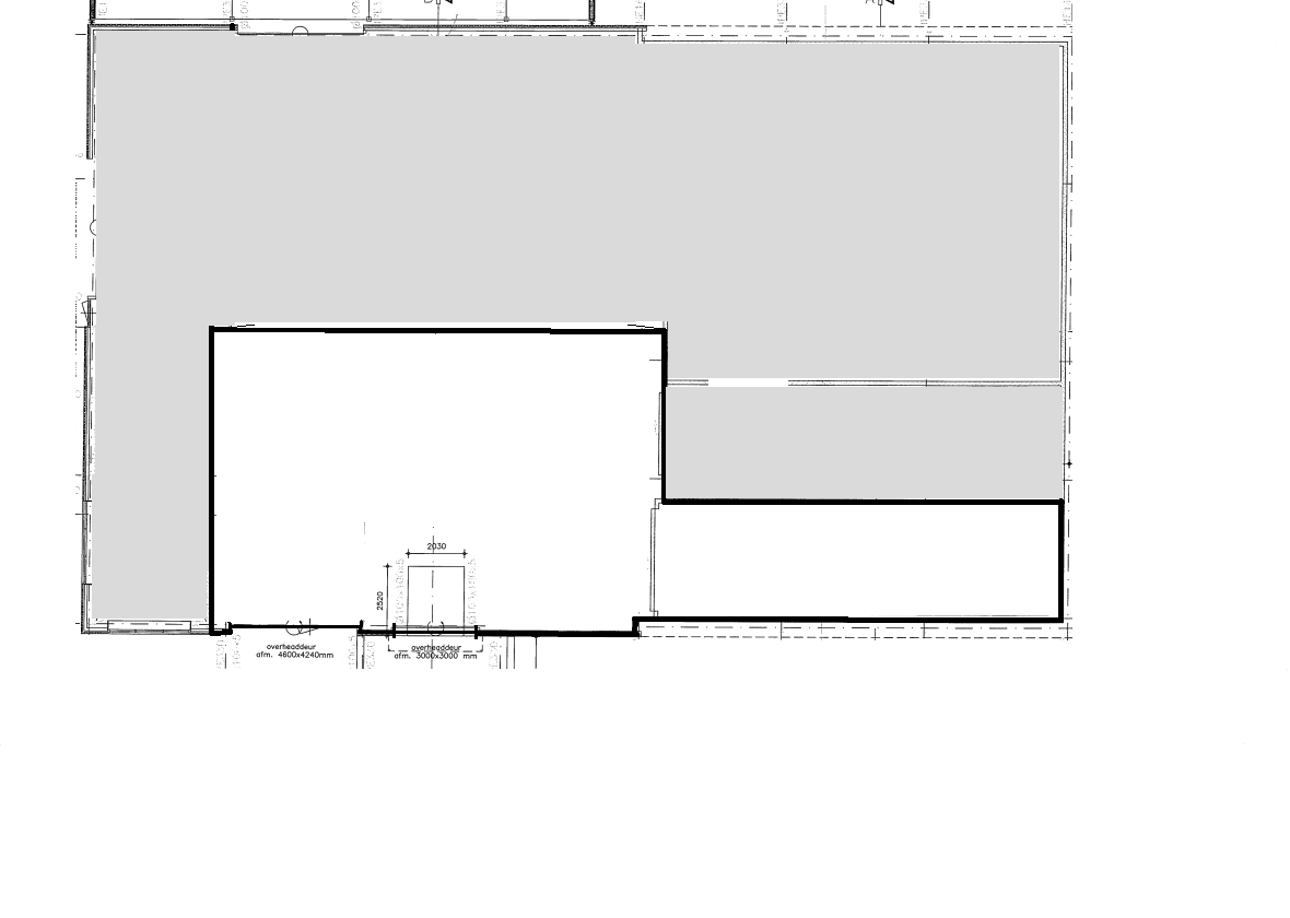 Plattegrond 1 van Kreupeleweg 49a