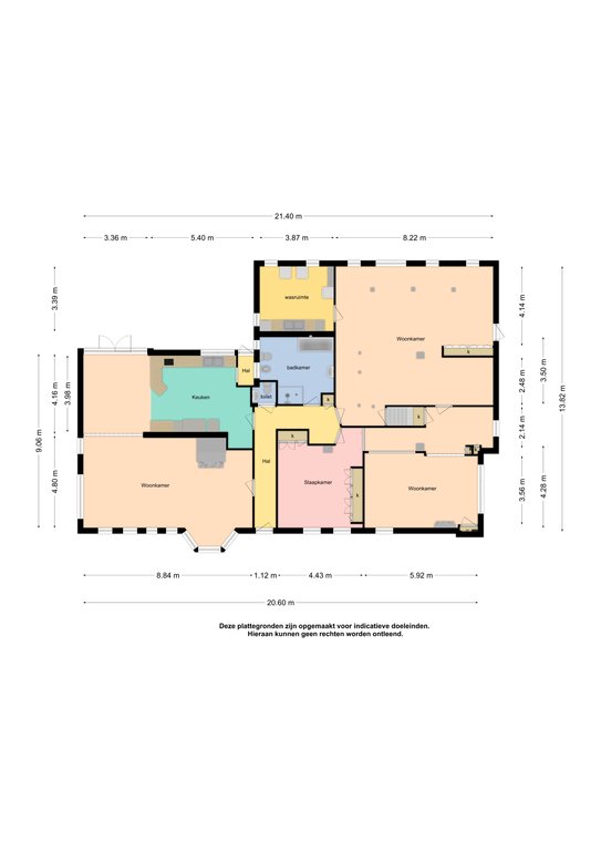 Plattegrond 1 van Oosterweg 14