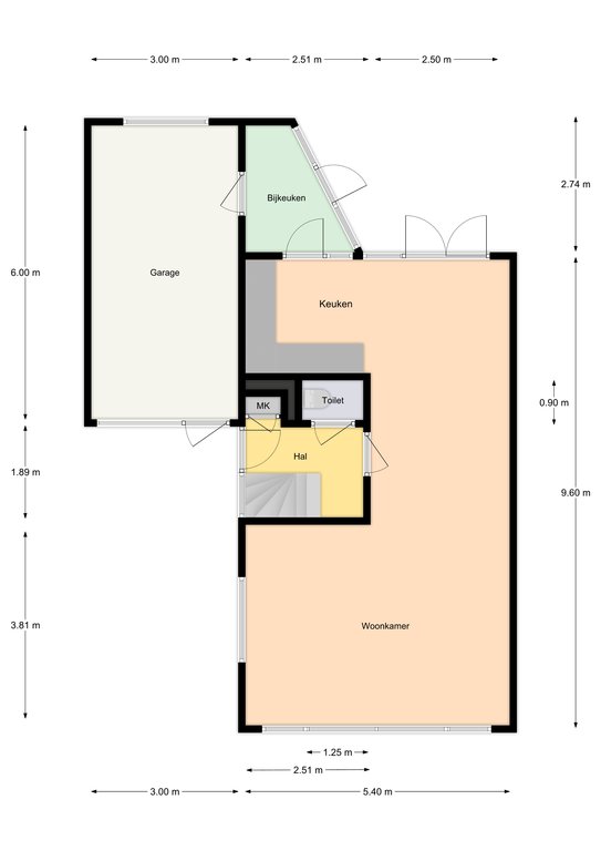 Plattegrond 1 van Postweid 120