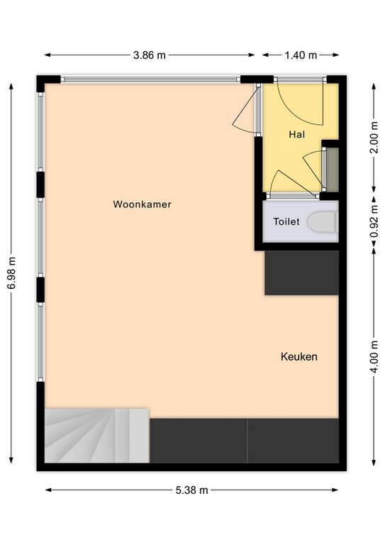 Plattegrond 1 van Beurtschip 17