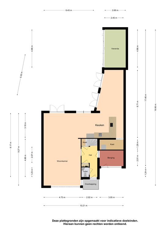 Plattegrond 1 van Voert 6