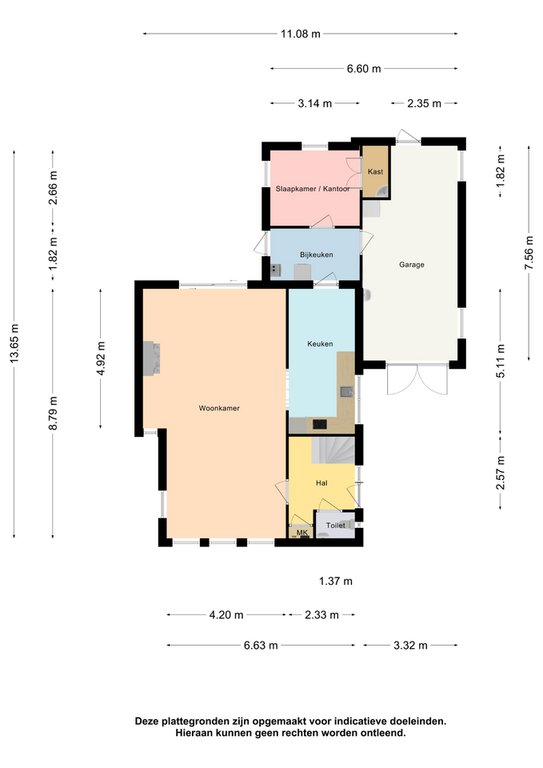 Plattegrond 1 van Klokkeweid 25